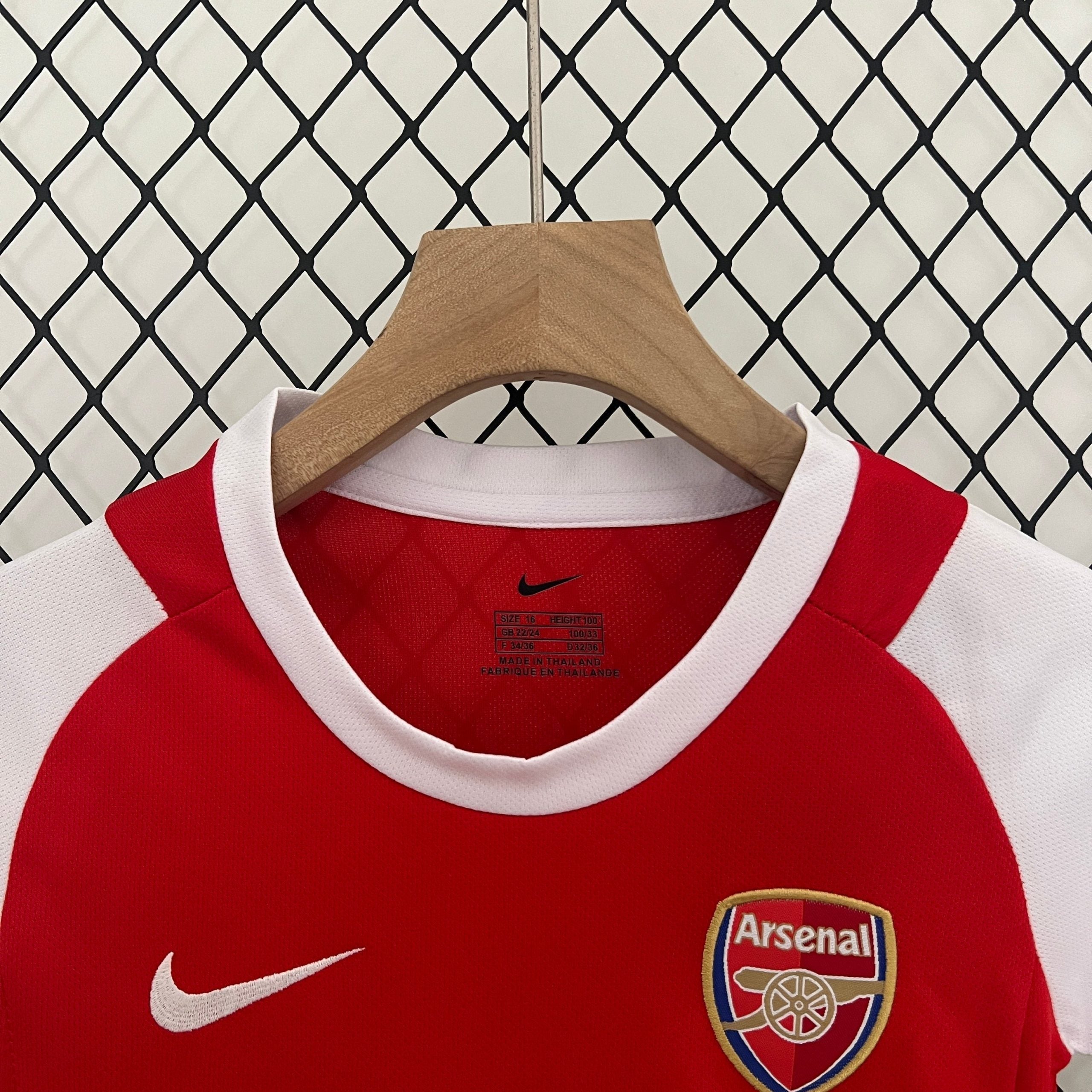 Arsenal 2002-2004 Kinder Retro Trikot