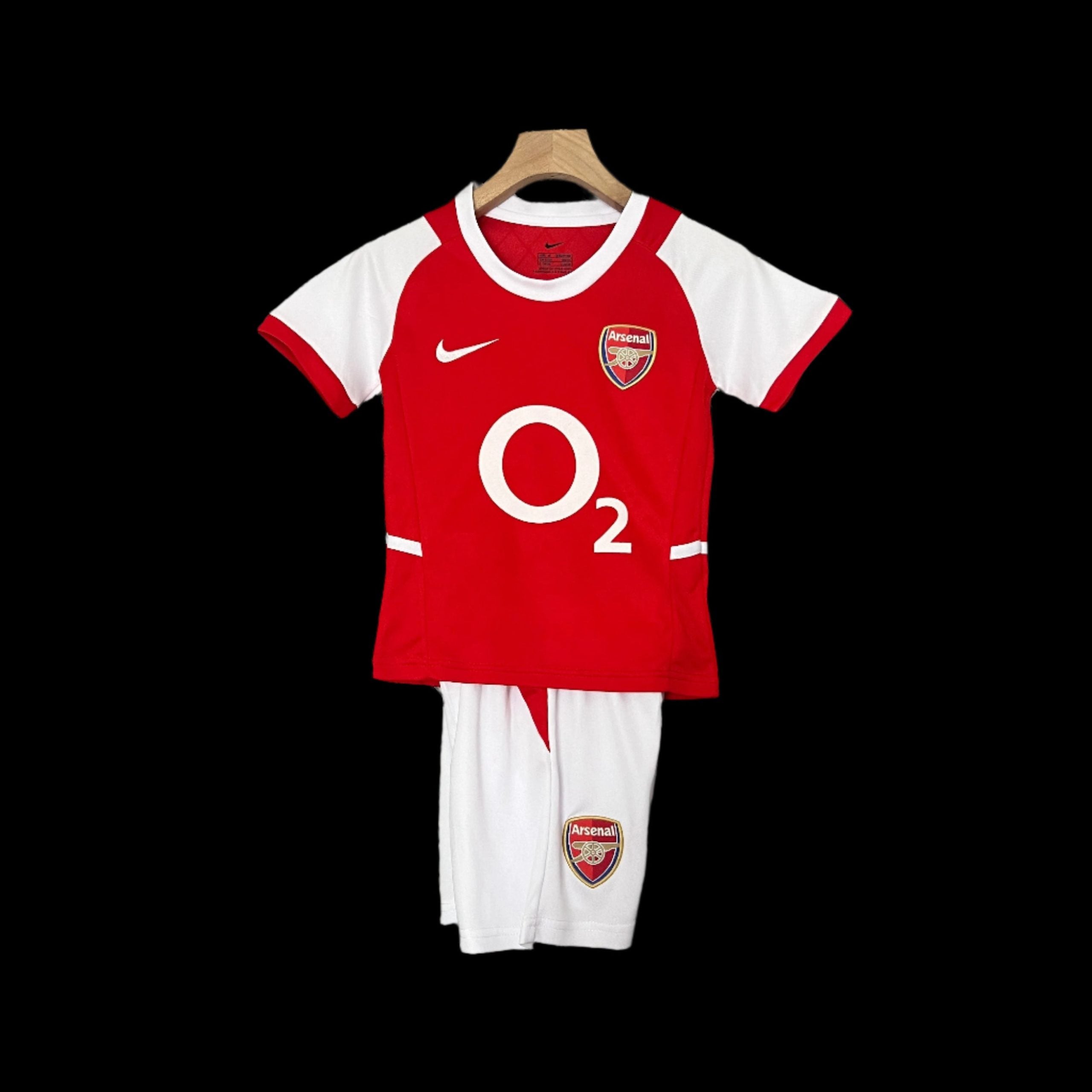 Arsenal 2002-2004 Kinder Retro Trikot