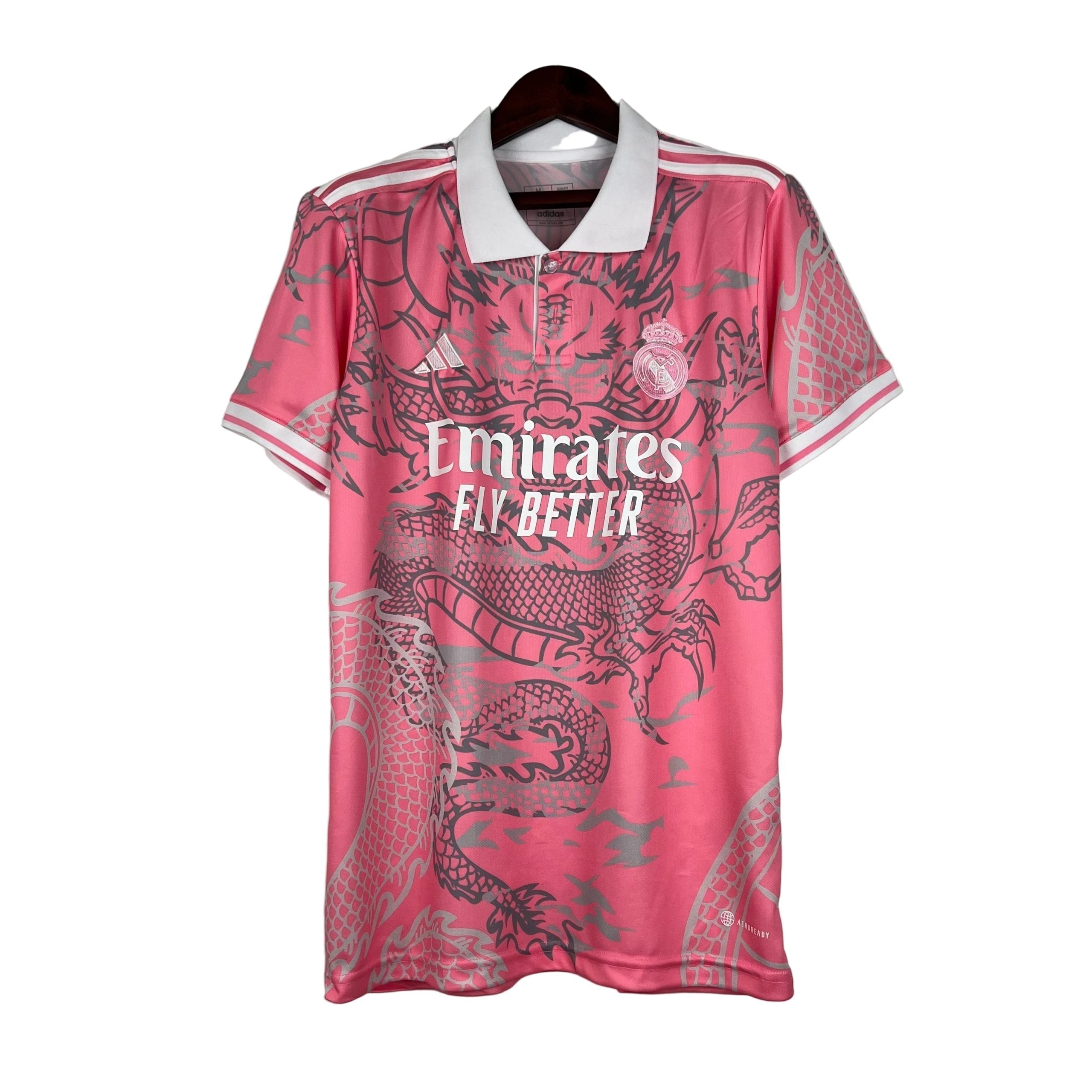Real Madrid Pinkes Drachen-Trikot