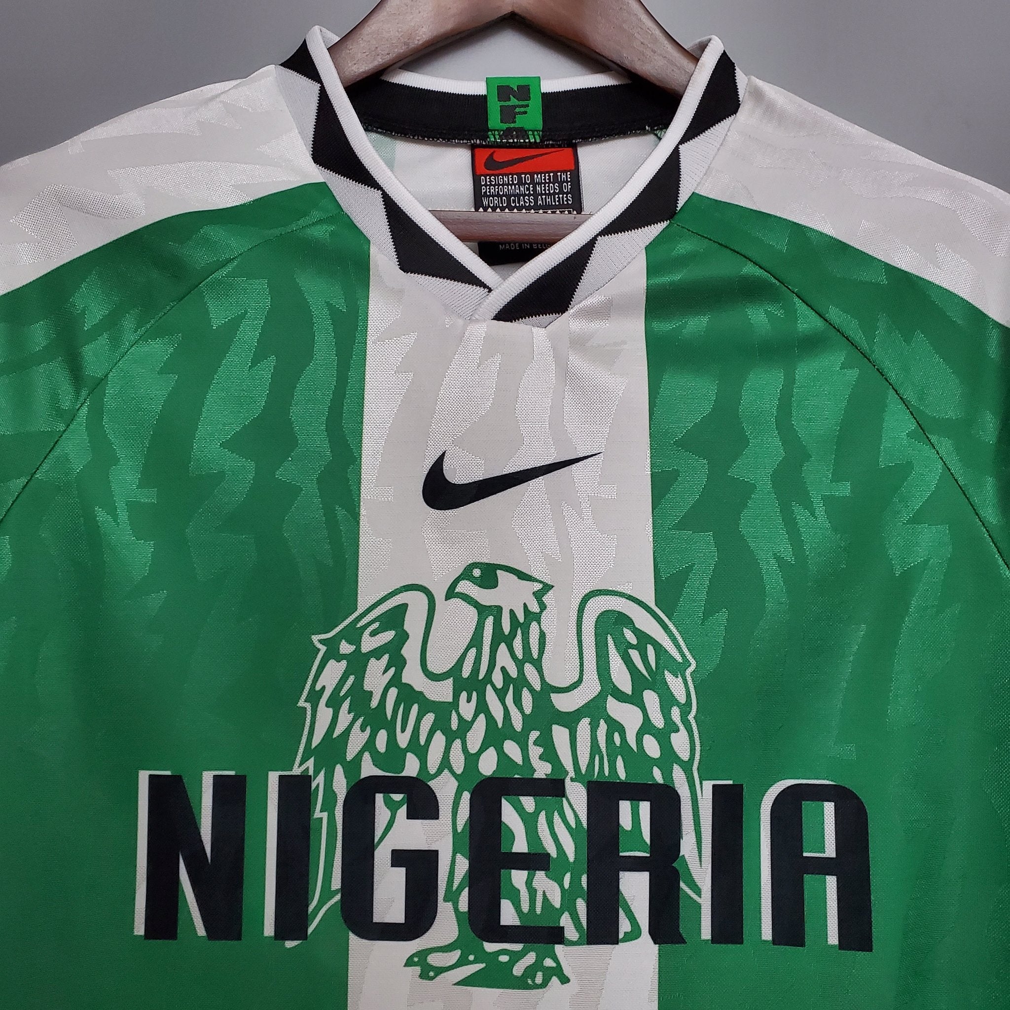 1996 Nigeria Heim Retro Trikot
