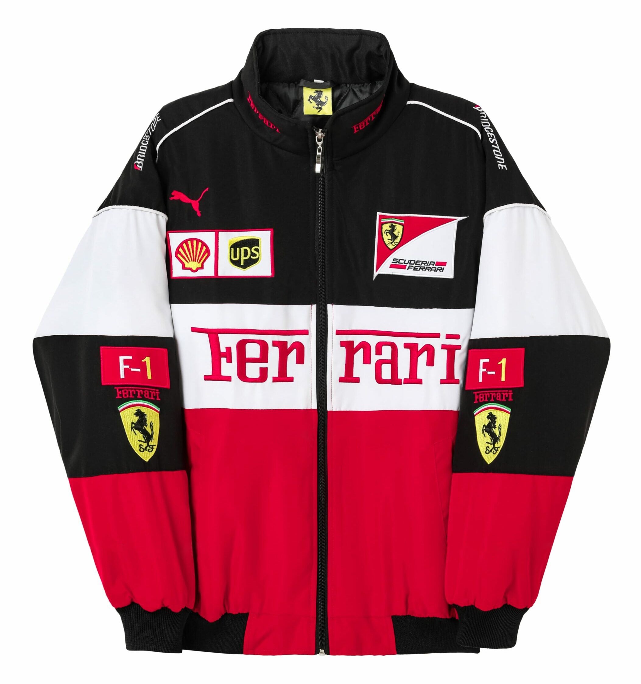 Rari F1 Rennteam Jacke – Scuderia Motorsport Reißverschluss-Mantel
