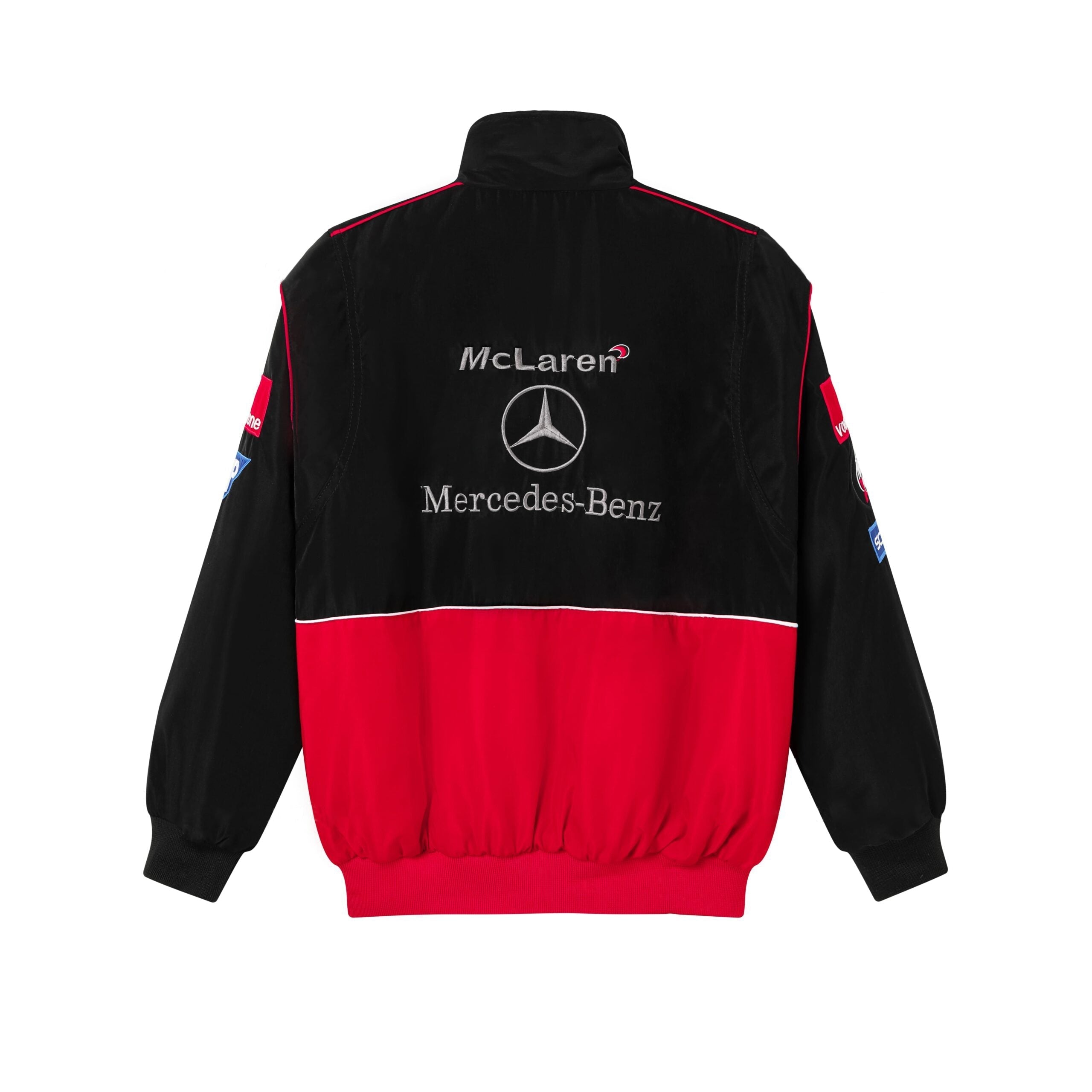 McLaren F1 Rennteam Jacke – Vodafone Mercedes Motorsport Reißverschluss-Mantel