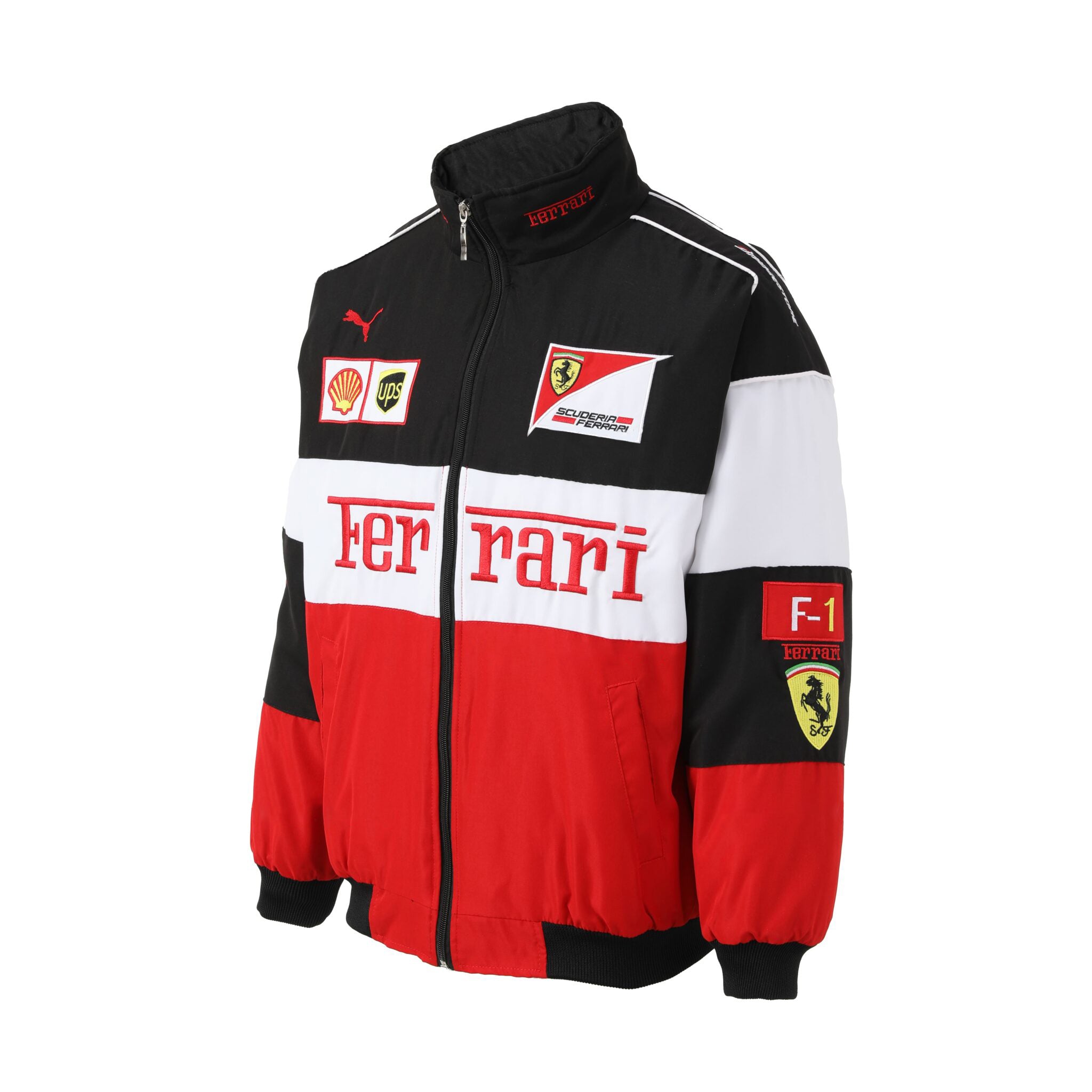 Rari F1 Rennteam Jacke – Scuderia Motorsport Reißverschluss-Mantel