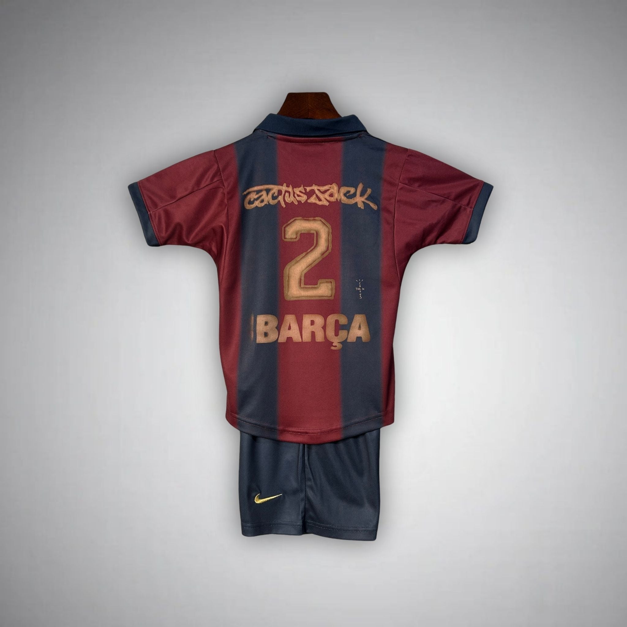 Barca Travis Scott Kindertrikot