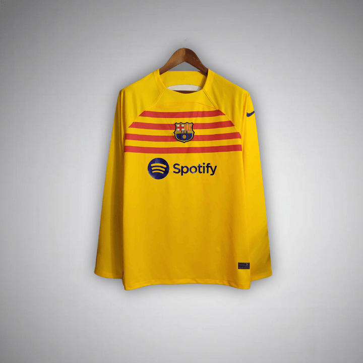 Kit trasferta a maniche lunghe FC Barcelona 2023/2024