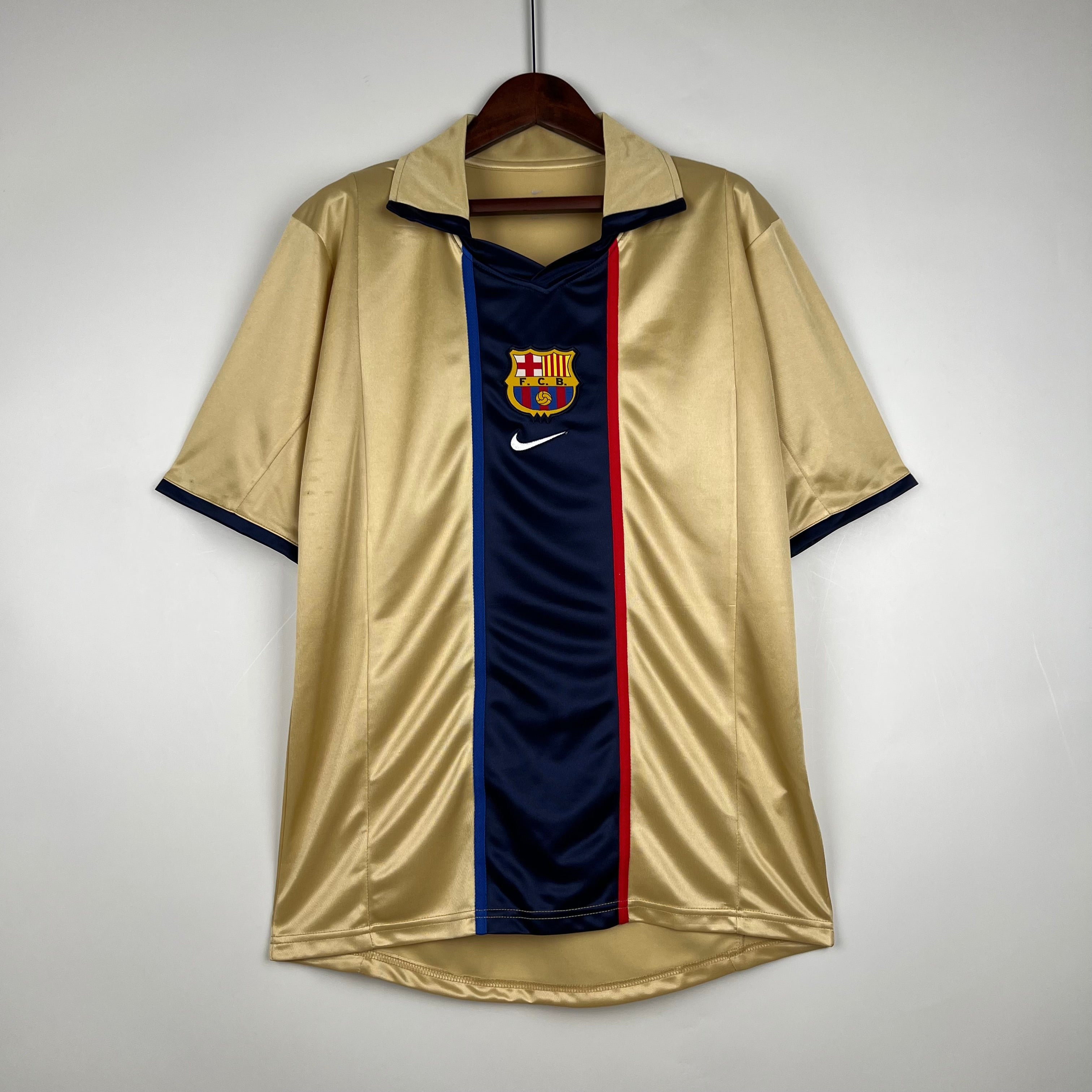 2002-2003 Barcelona Auswärts Trikot