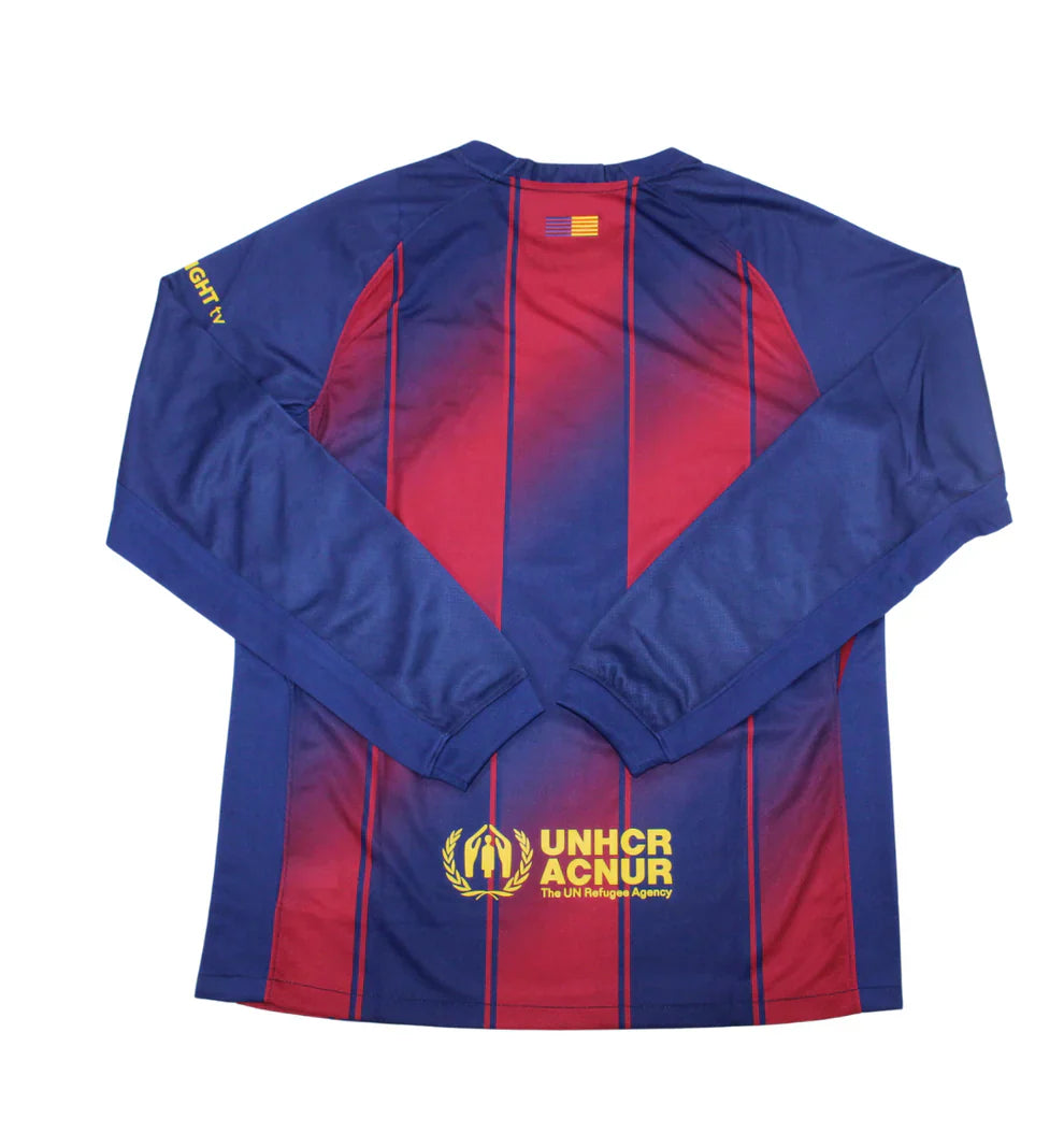Maglia Casa Manica Lunga FC Barcelona 2025/2026