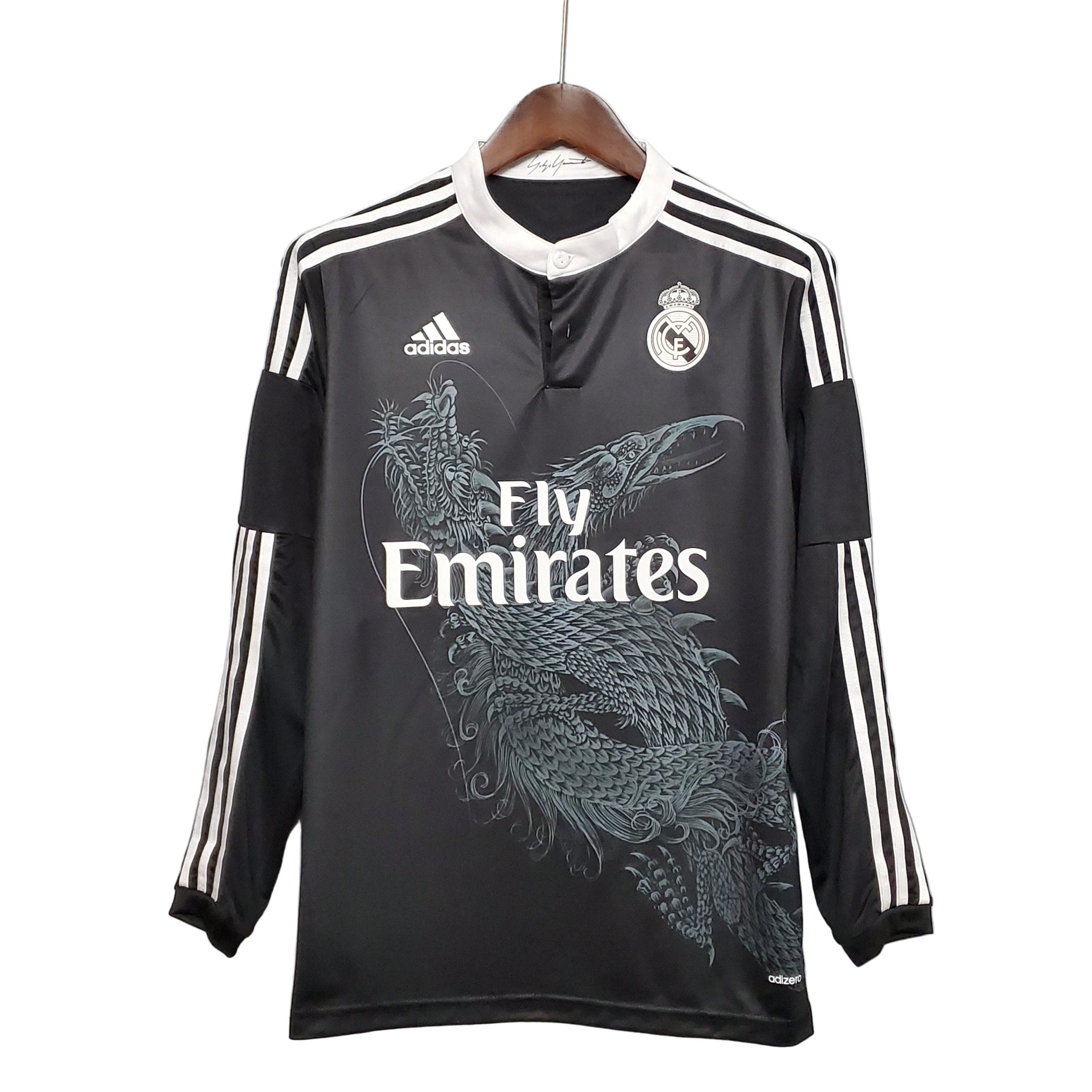 2014-2015 Real Madrid Drittes Auswärts Langarmtrikot