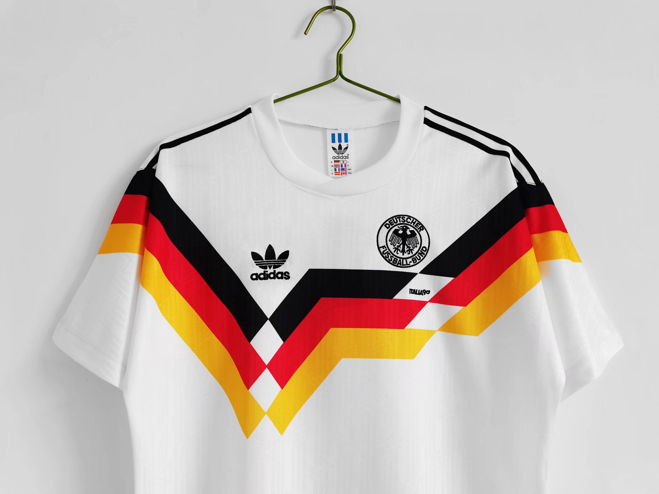 Deutschland 1990 Retro Heimtrikot