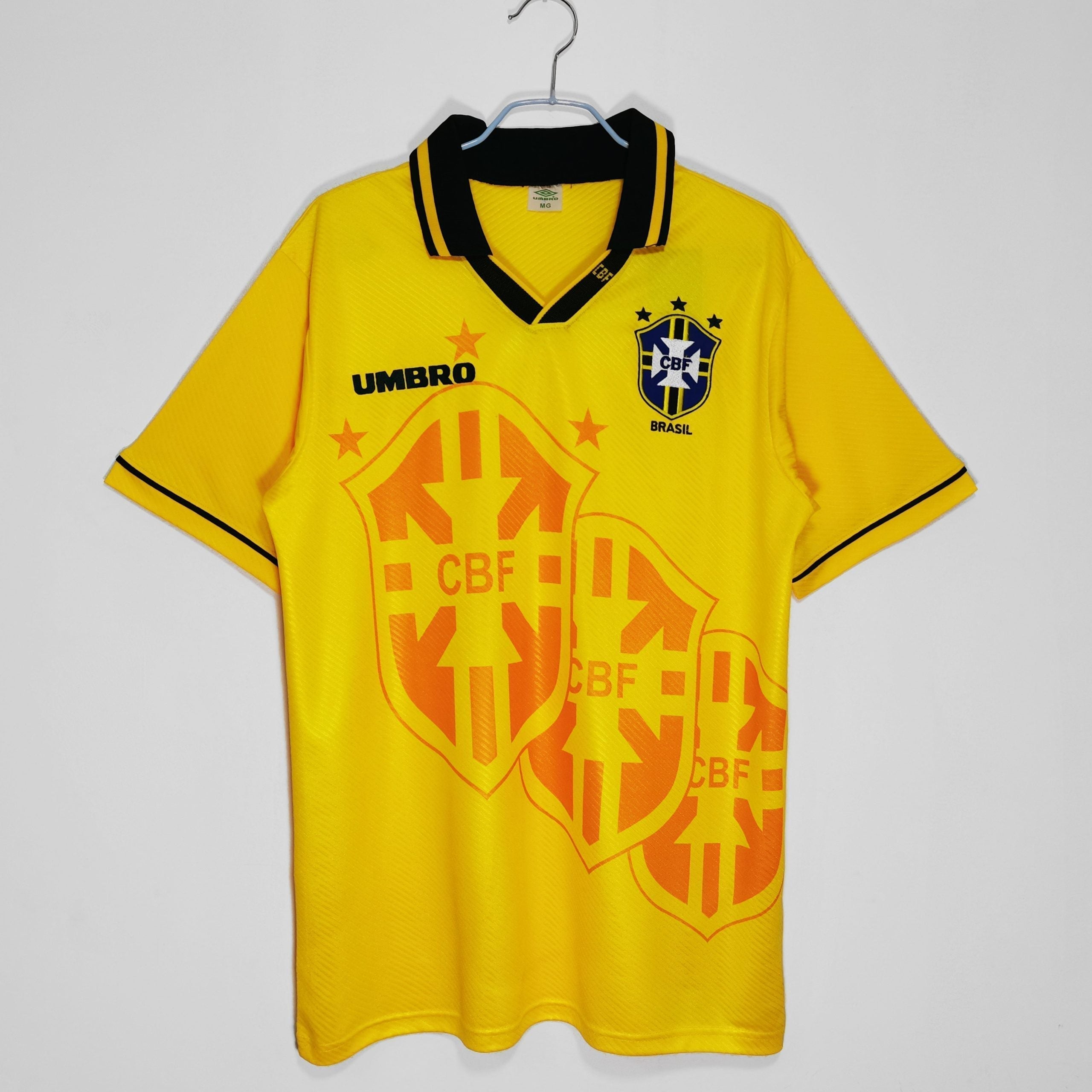 1993-1994 Brasilien Retro-Trikot