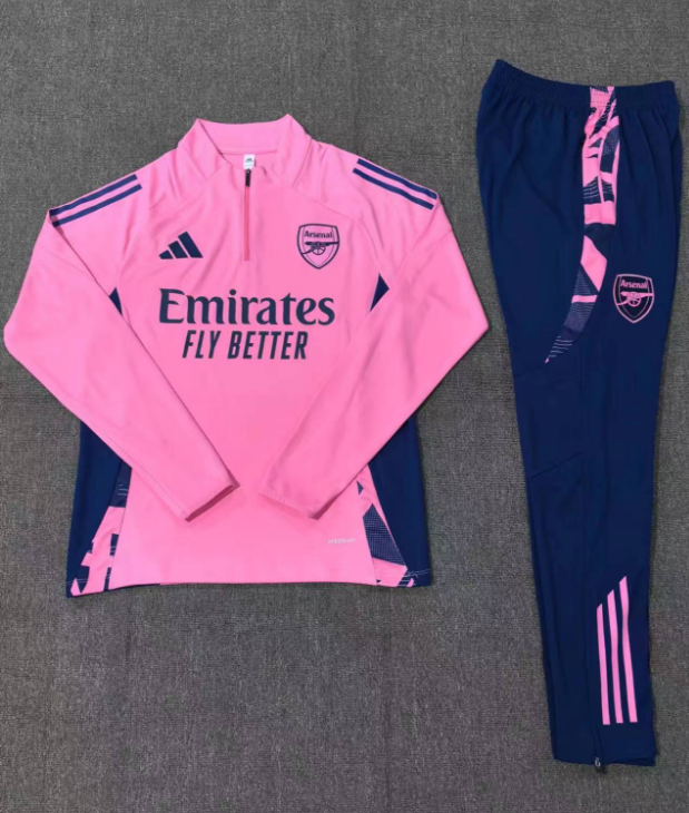 Arsenal Pinker Trainingsanzug