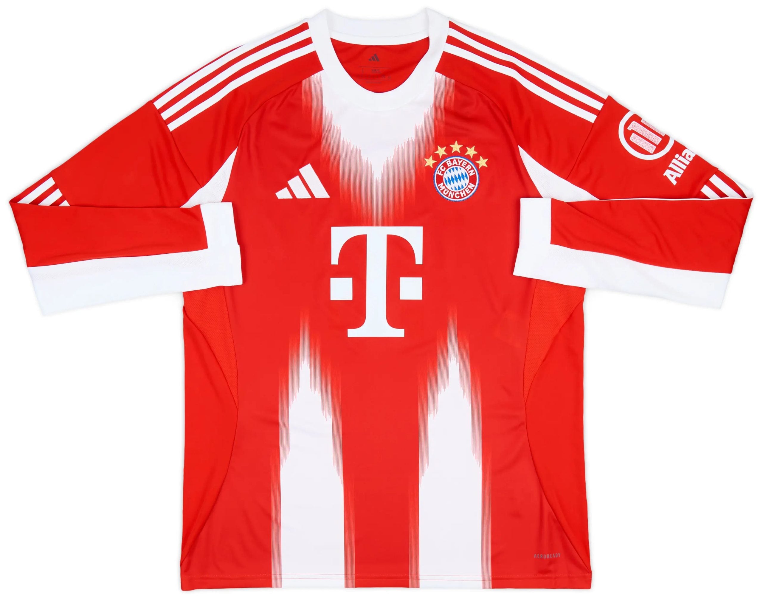 Bayern München 2025/2026 Heimtrikot mit langen Ärmeln