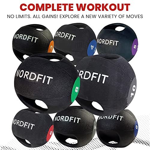 Apoliam Medicine Balls with Handles – Fitness and Home Gym Equipment