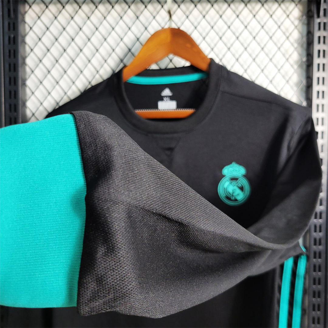 2017/2018 Real Madrid away long sleeve retro jersey