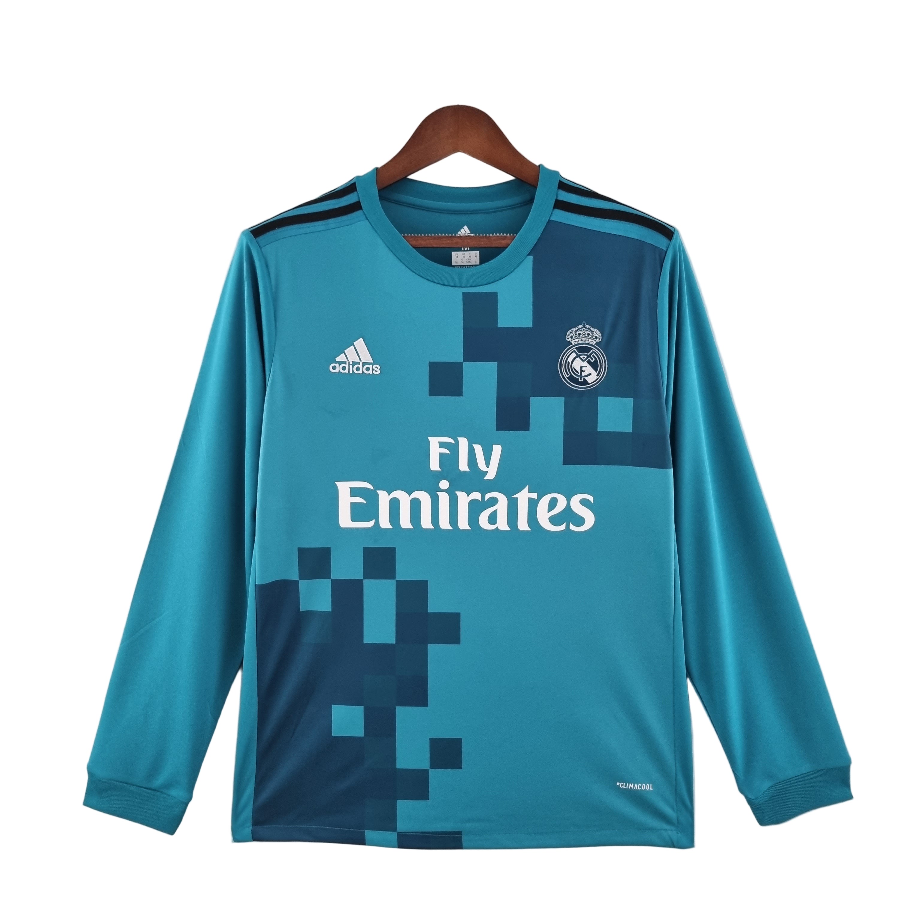 REAL MADRID RETRO DRITTES LANGARMTRIKOT 17/18