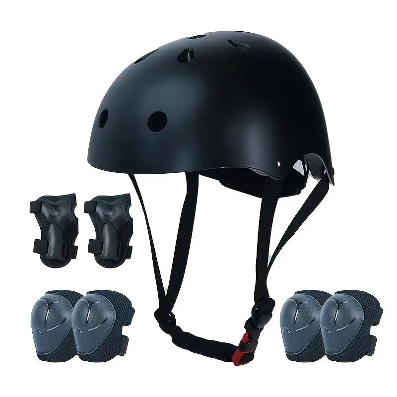 Conjunto de Equipamento de Proteção para Patinagem e Ciclismo