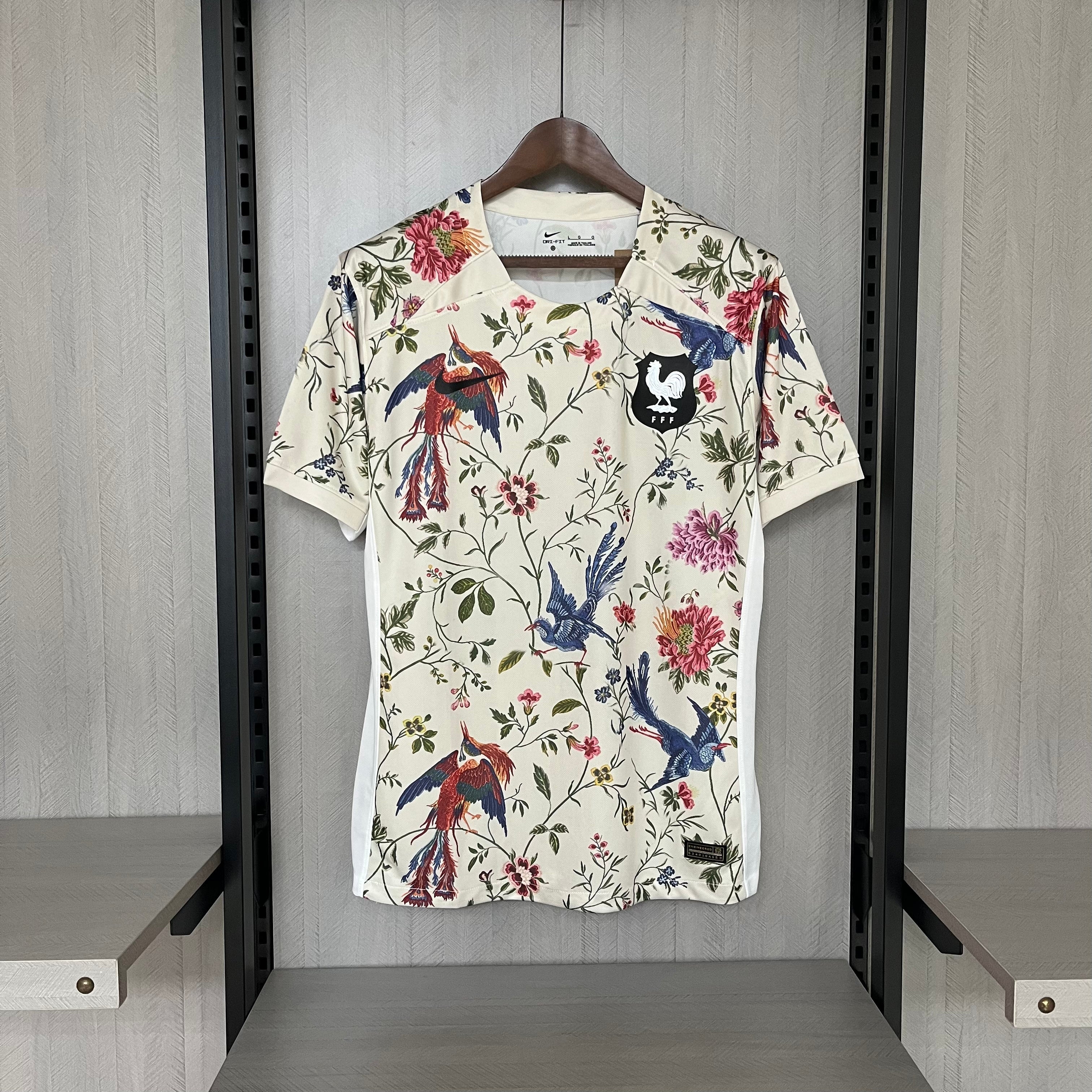 Frankreich Blumen Spezialedition Trikot