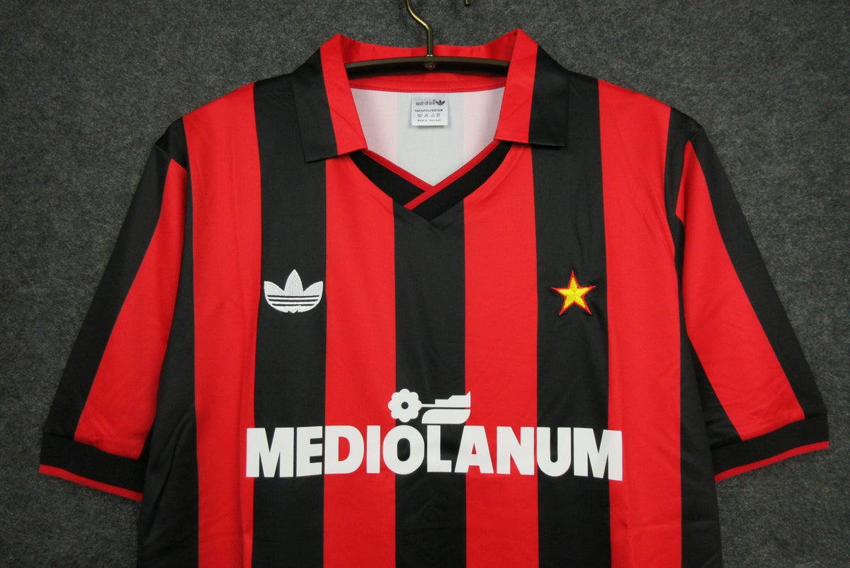 AC Milan Heim-Retrotrikot 1991-1993