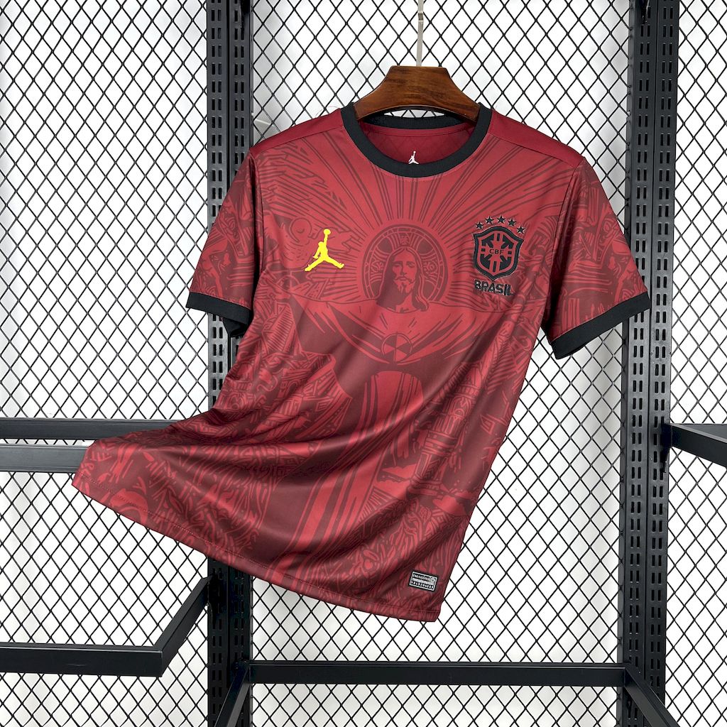 Brasilien Jesus Christus der Erlöser Jordan Rotes Trikot 2025/2026