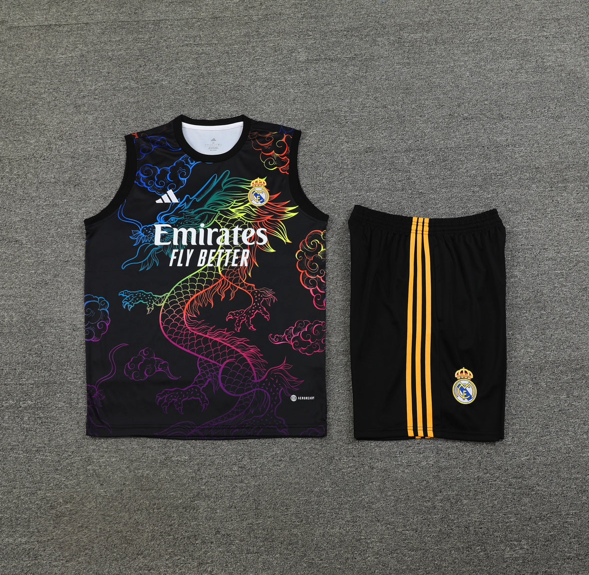 Set Allenamento Real Madrid 2024/25 Drago Nero