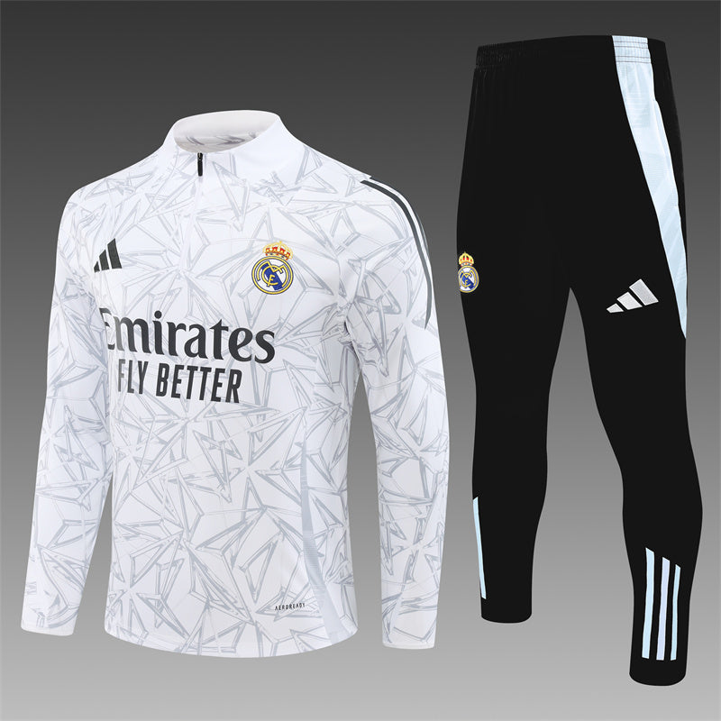 Real Madrid Trainingsanzug Weiß
