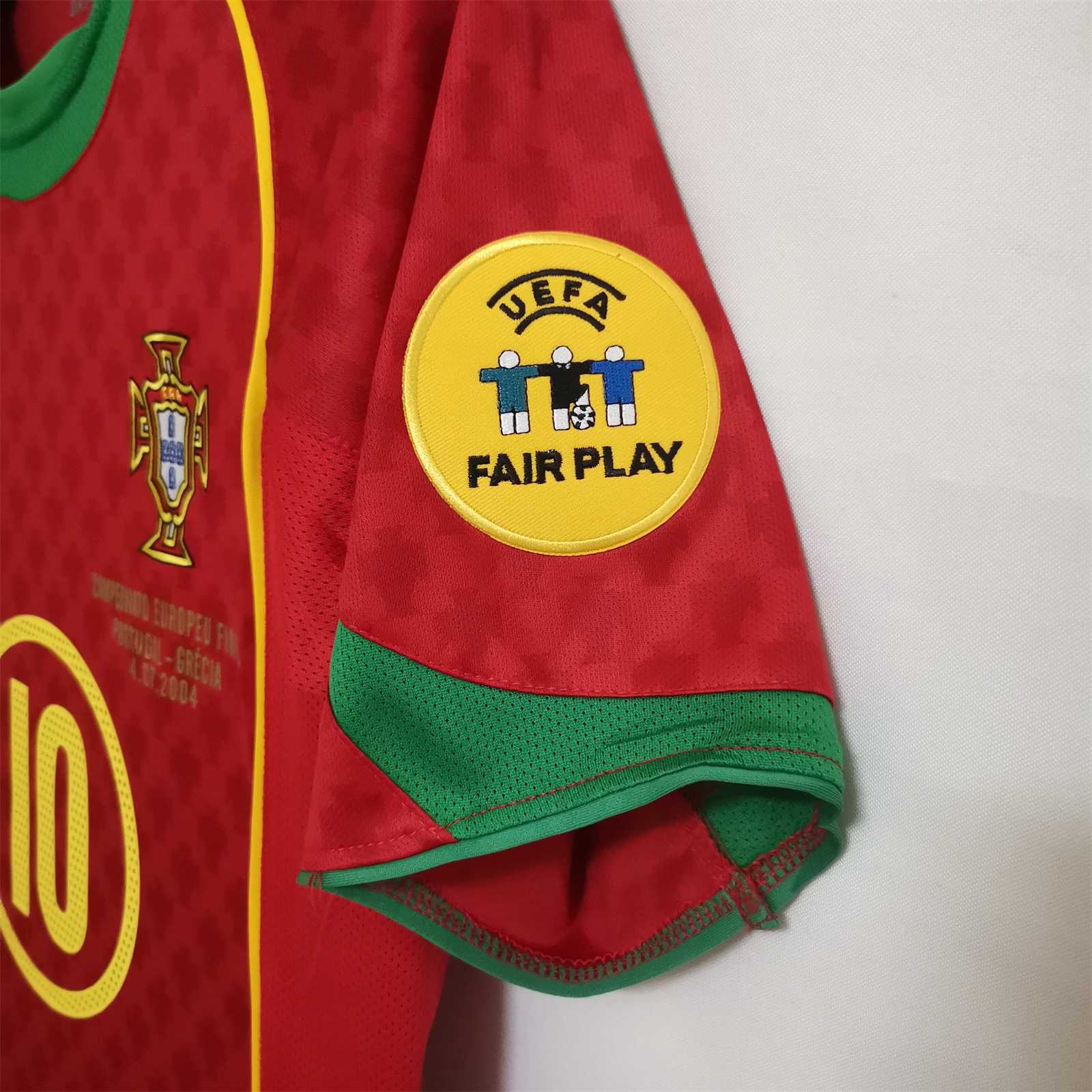 Portugal Retro 2004 Trikot – Klassisches Euro 2004 Trikot