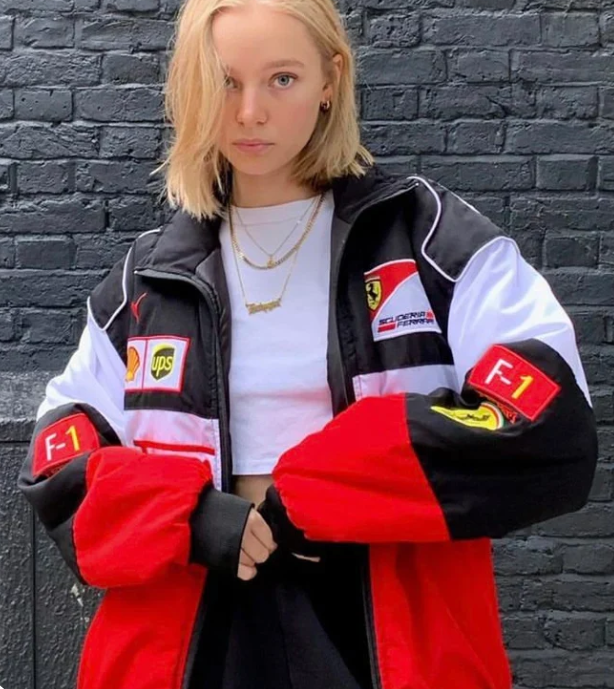 Rari F1 Rennteam Jacke – Scuderia Motorsport Reißverschluss-Mantel