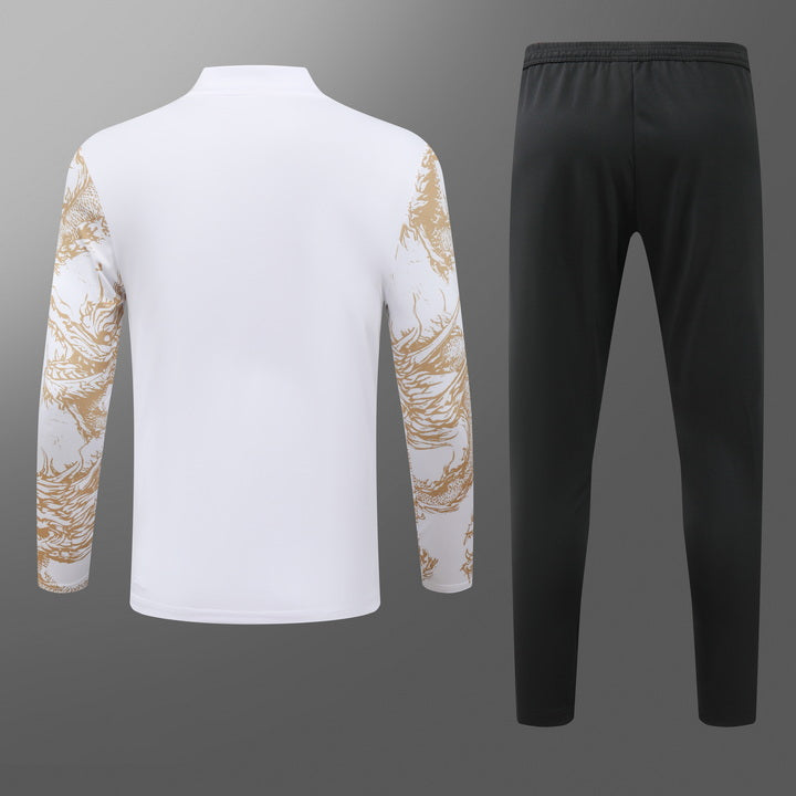 Real Madrid Tuta bianca/oro 2025