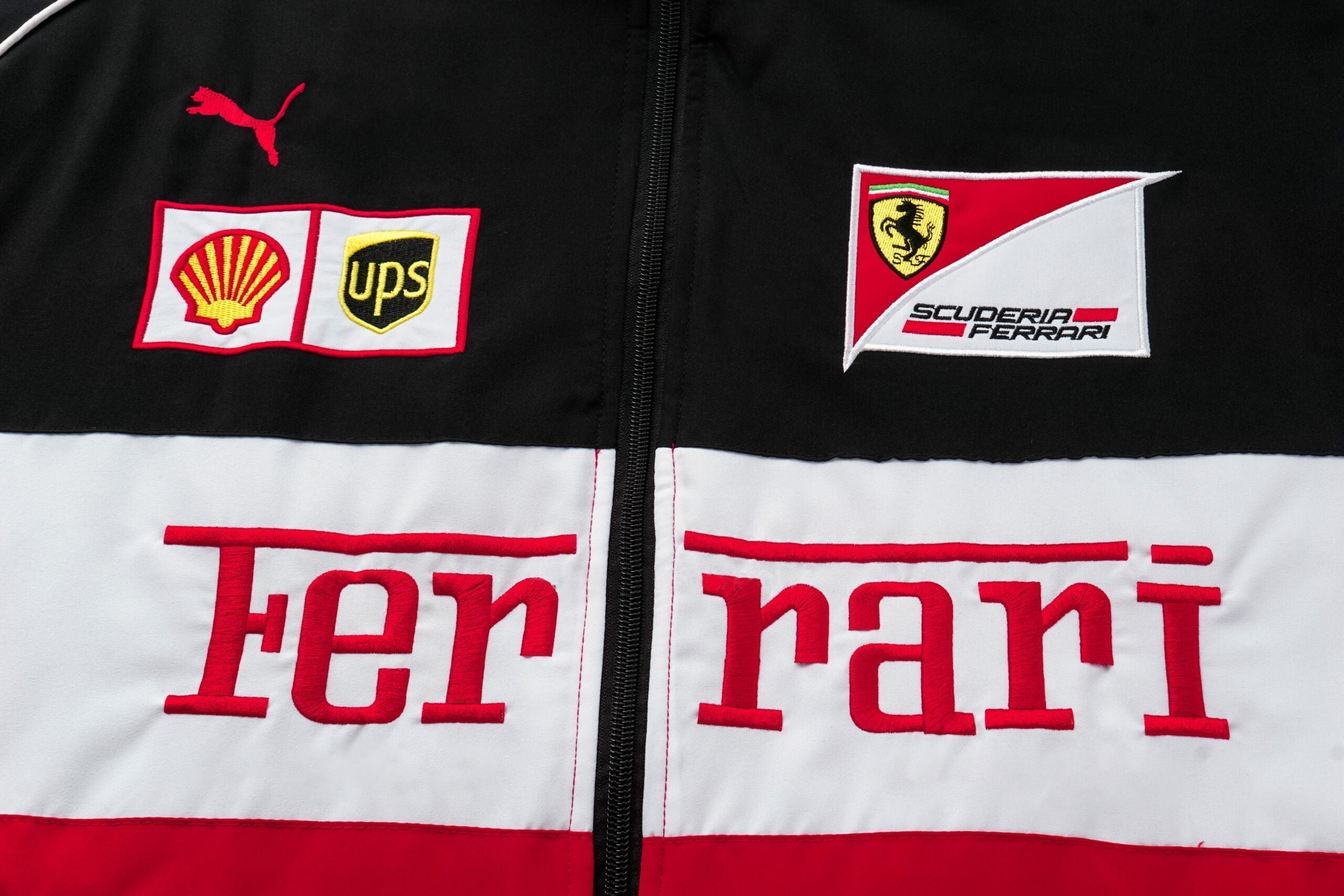 Rari F1 Rennteam Jacke – Scuderia Motorsport Reißverschluss-Mantel