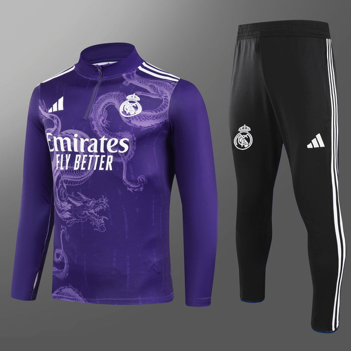 Real Madrid Tuta Drago viola 2025