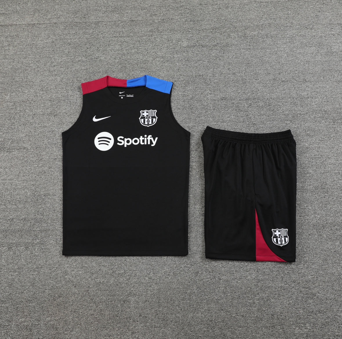 Barcellona Completo Allenamento Nero 2024/25