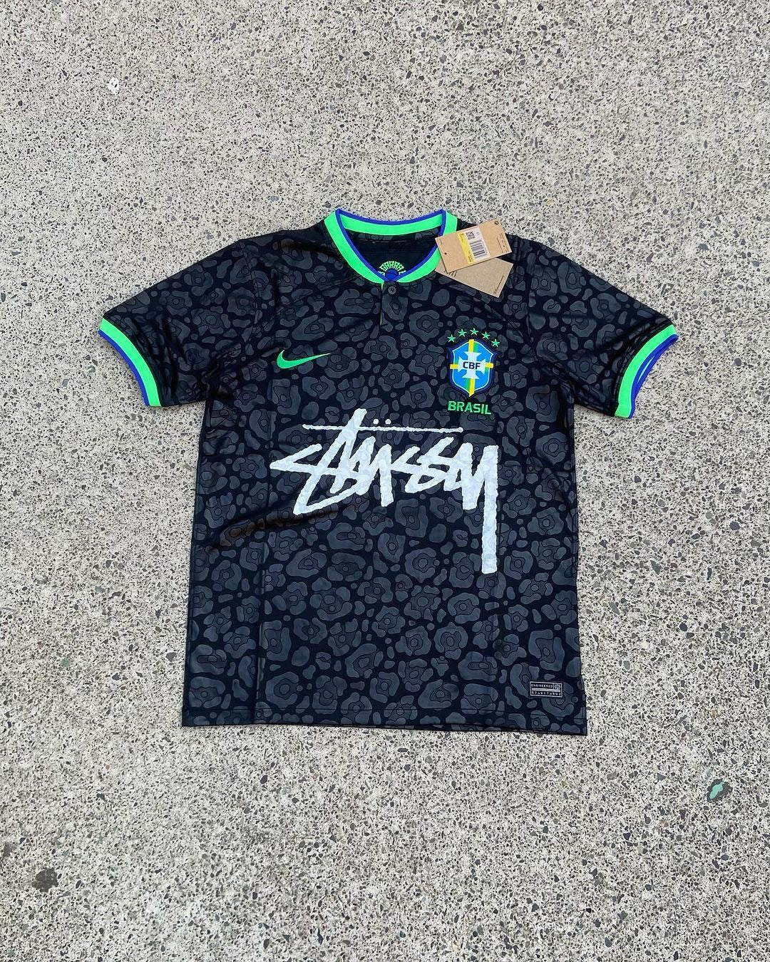 BRASILIEN X STUSSY Schwarze Sonderedition