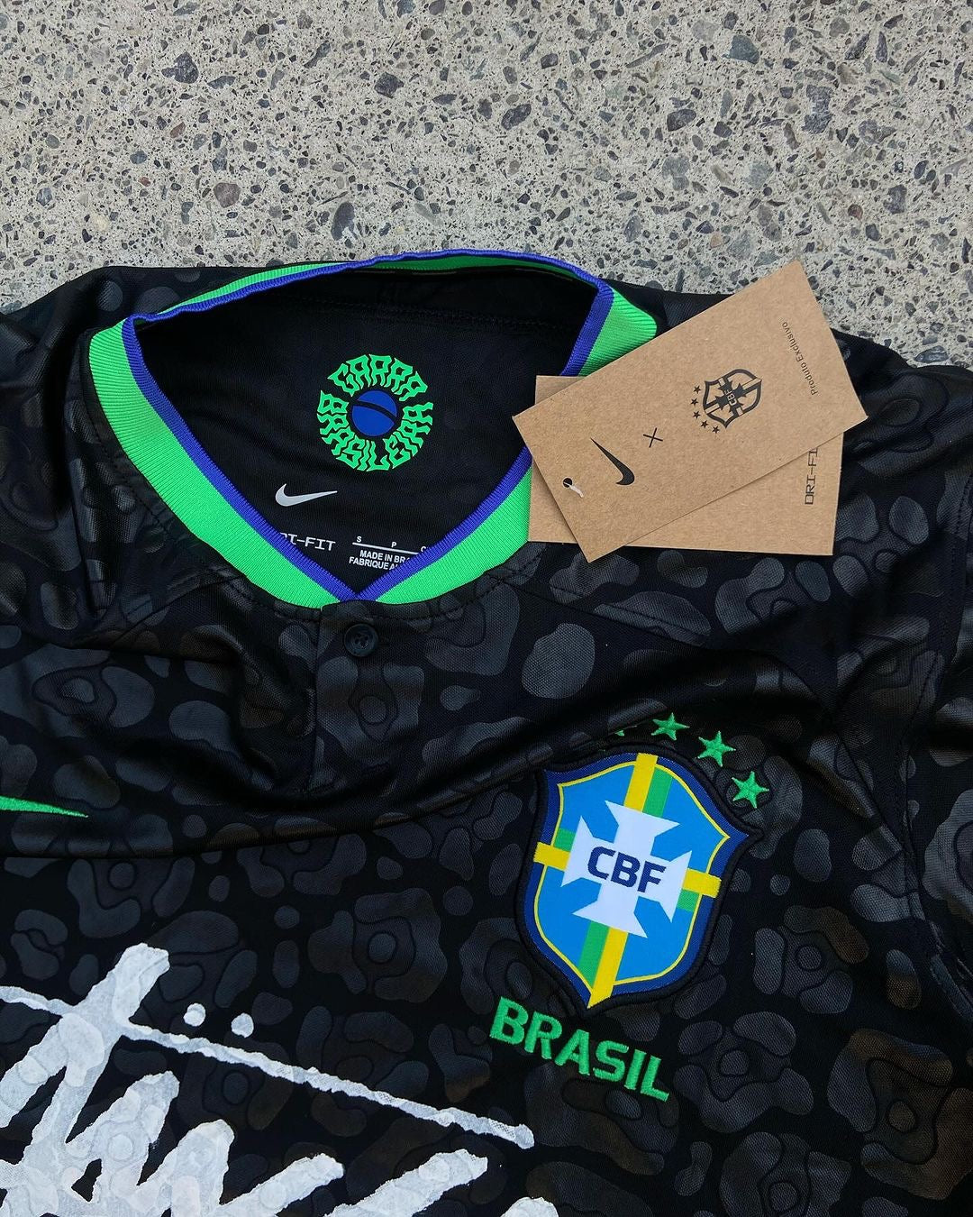 BRASILIEN X STUSSY Schwarze Sonderedition