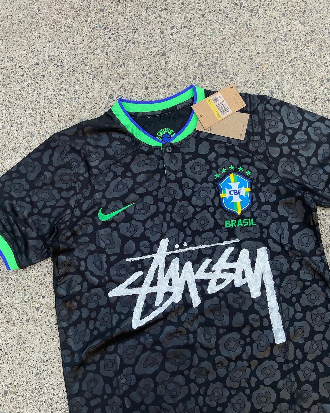 BRASILIEN X STUSSY Schwarze Sonderedition