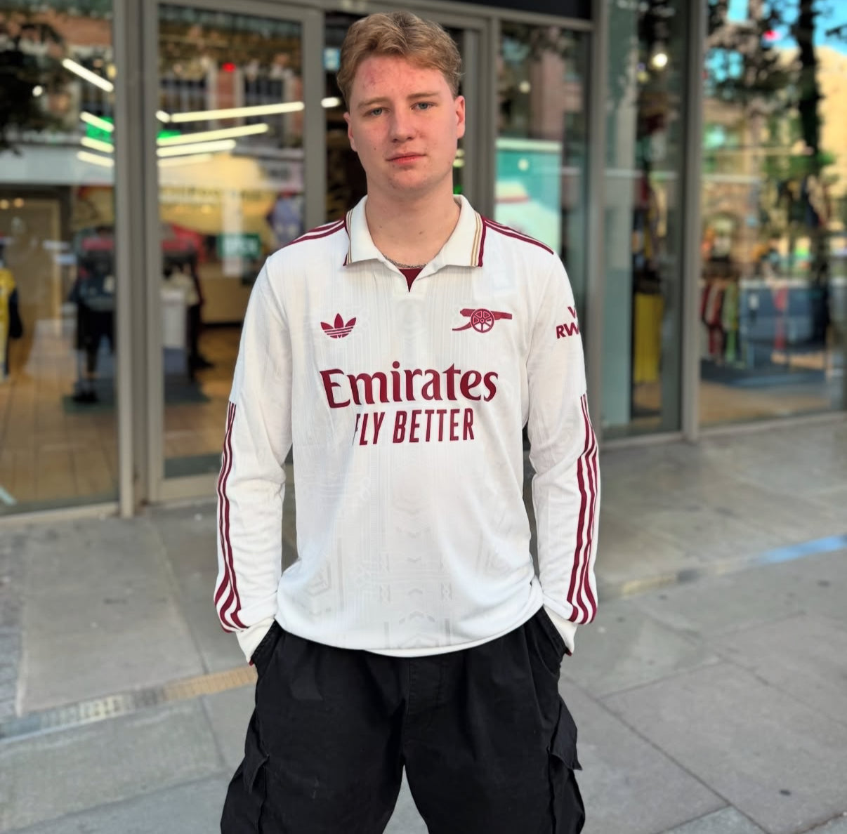 Arsenal 2025/2026 Drittes Trikot Langarm