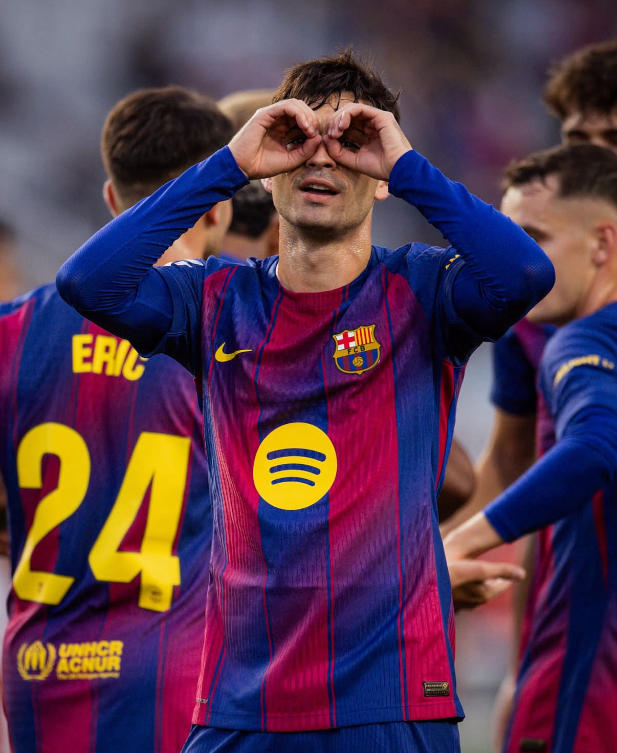 Maglia Casa Manica Lunga FC Barcelona 2025/2026