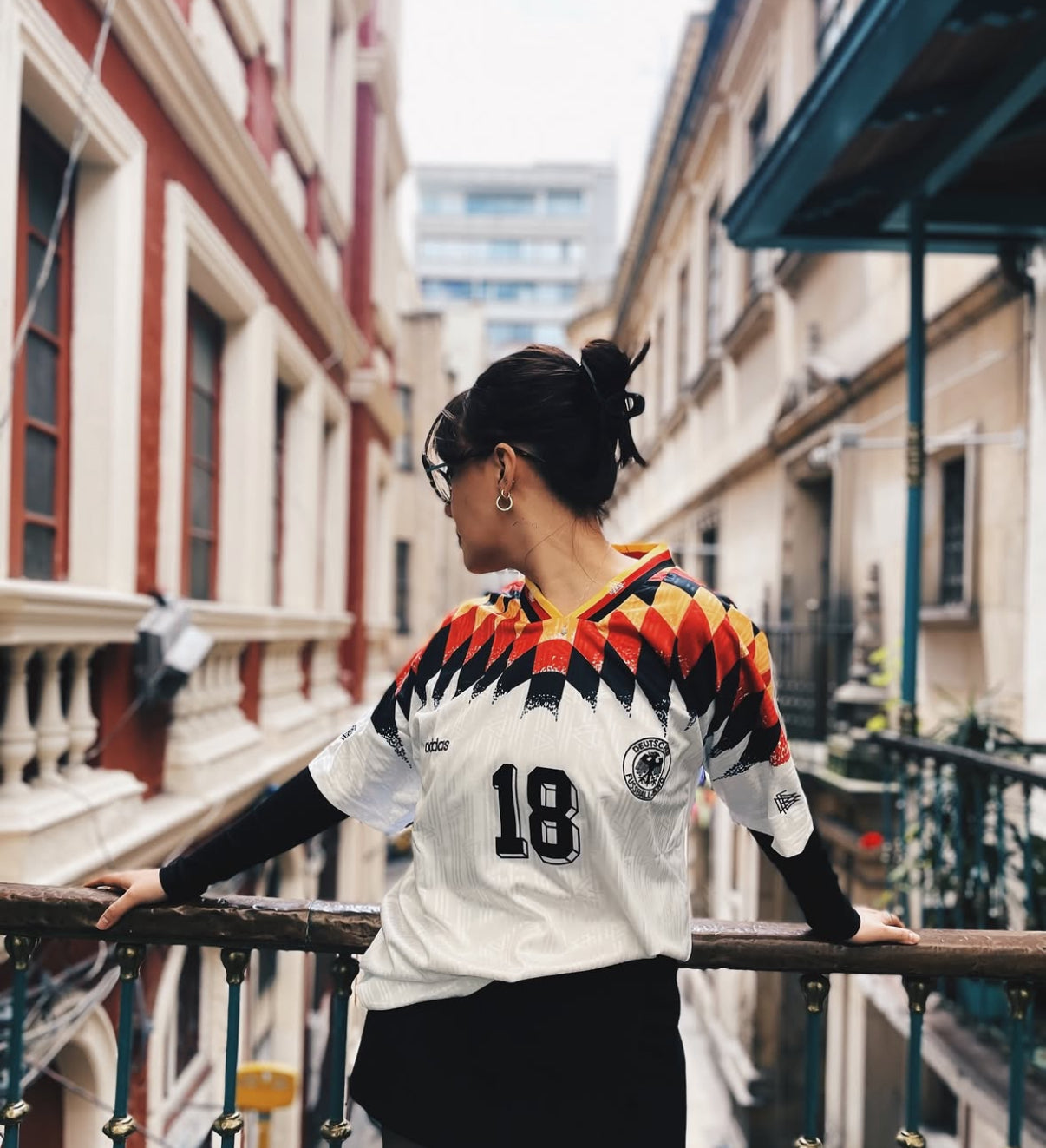 1994 Deutschland Heim Retro-Trikot