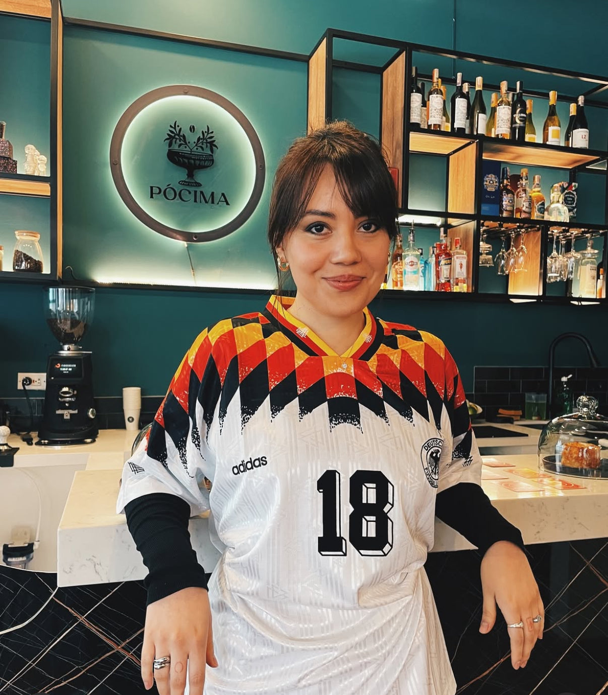 1994 Deutschland Heim Retro-Trikot