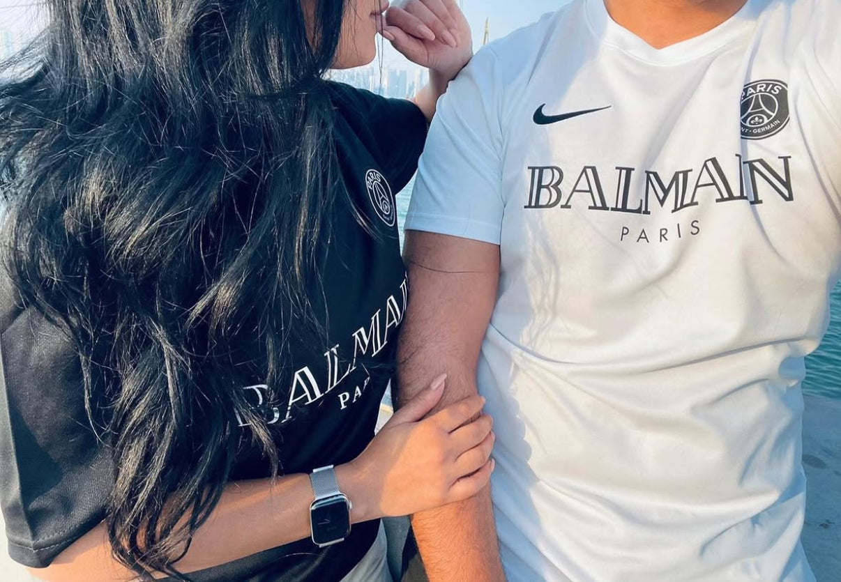 PSG X Balmain-Weiß