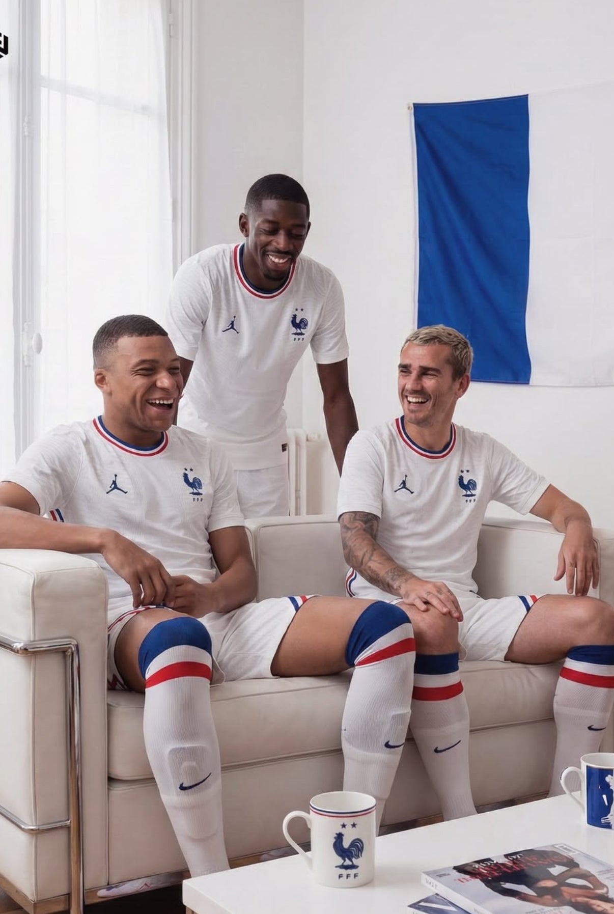 Francia Maglia Trasferta Coppa del Mondo 2026