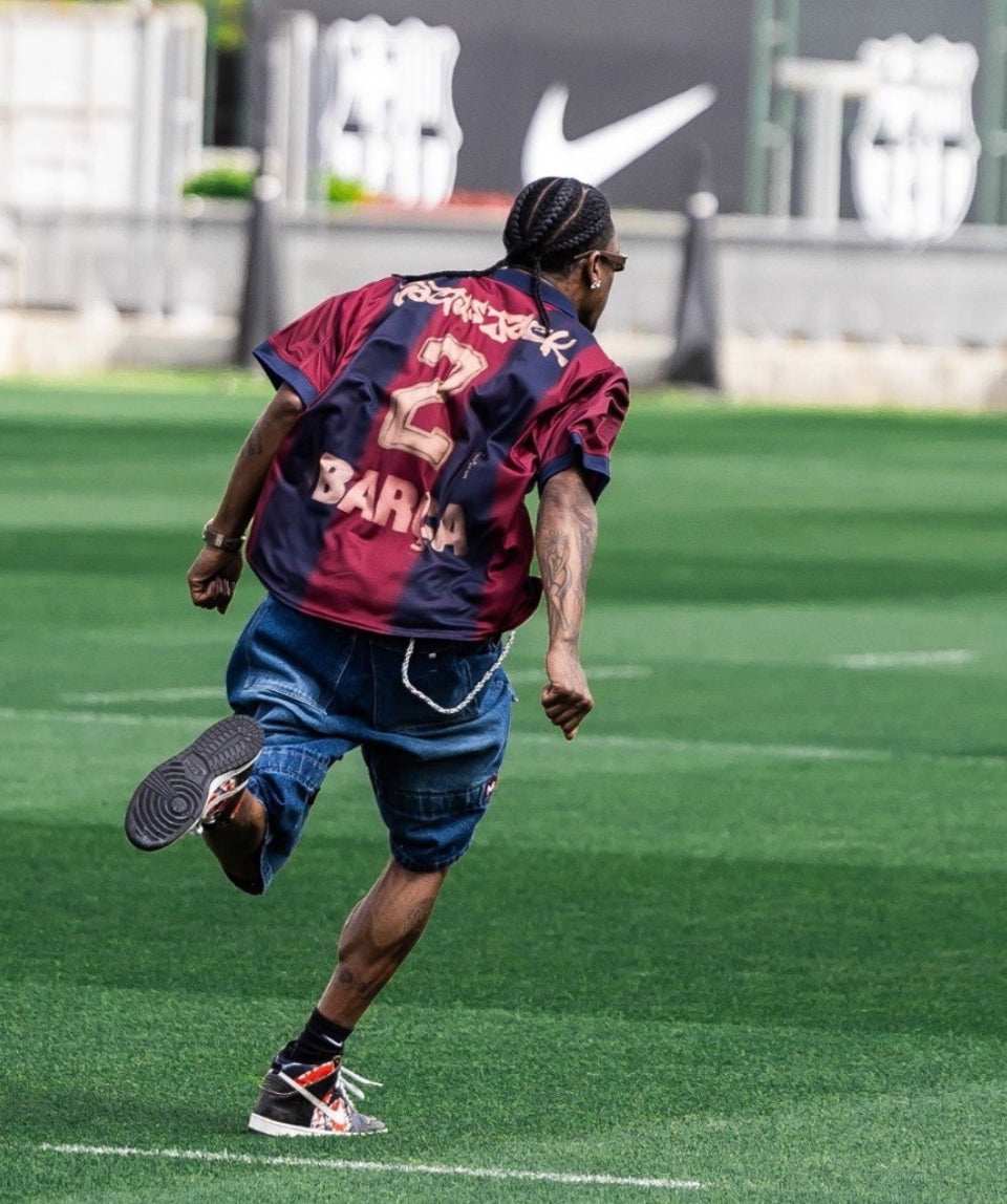 Barcelona x Travis Scott Skelett-Trikot
