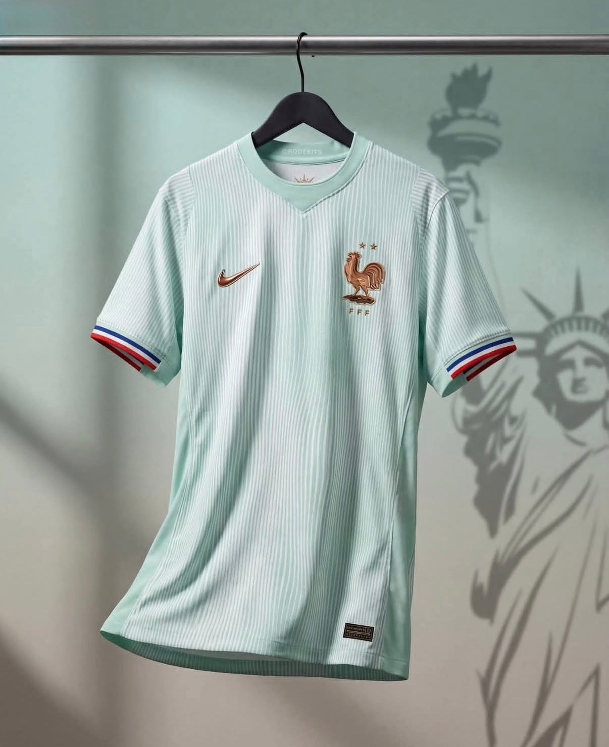Camiseta de visitante de Francia Copa Mundial 2026