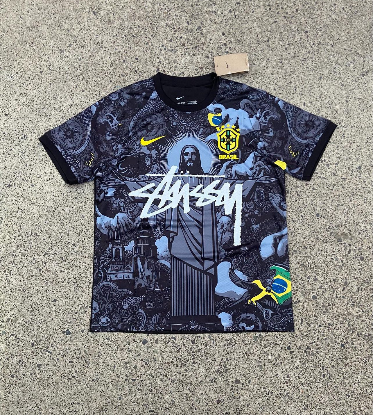 BRASILIEN X JESUS CHRISTUS X STUSSY SONDEREDITION (Schwarz)