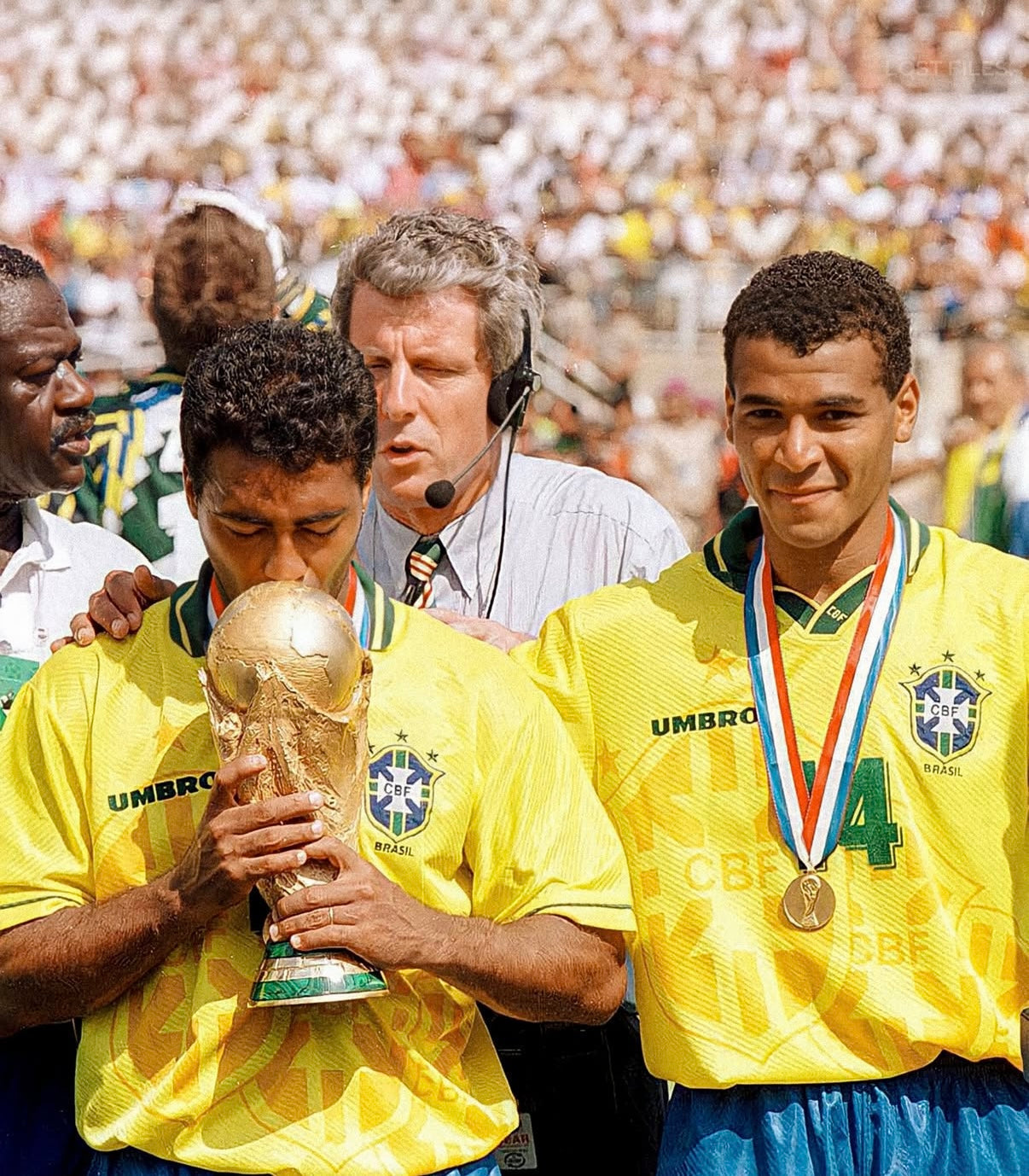 1993-1994 Brasilien Retro-Trikot