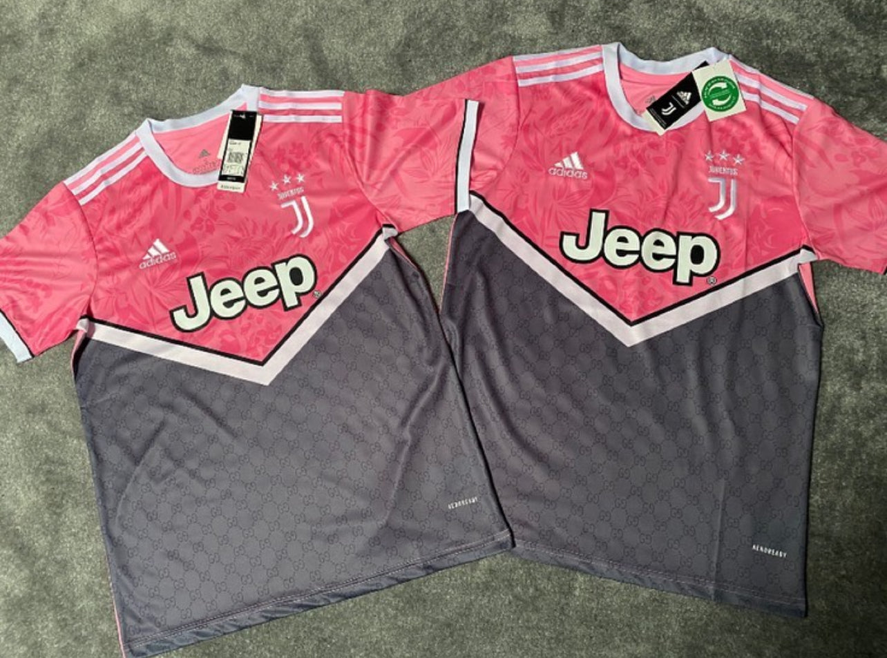 Juventus X Gucci, Rosa Sonderedition pink
