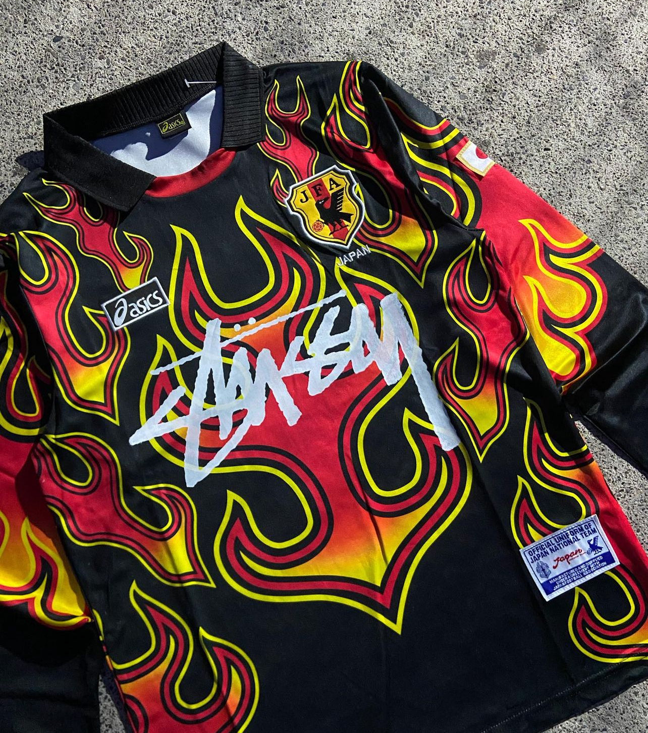 JAPAN RETRO FEUER X STUSSY LIMITIERTE AUSGABE