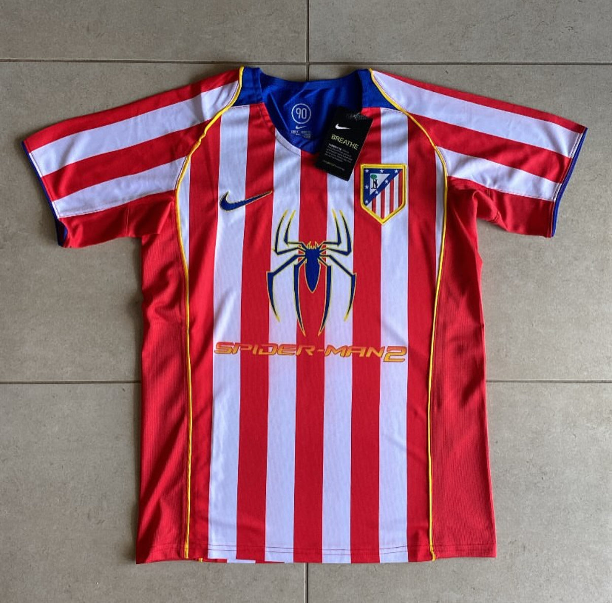 Atlético Madrid Spiderman Sonderedition Trikot