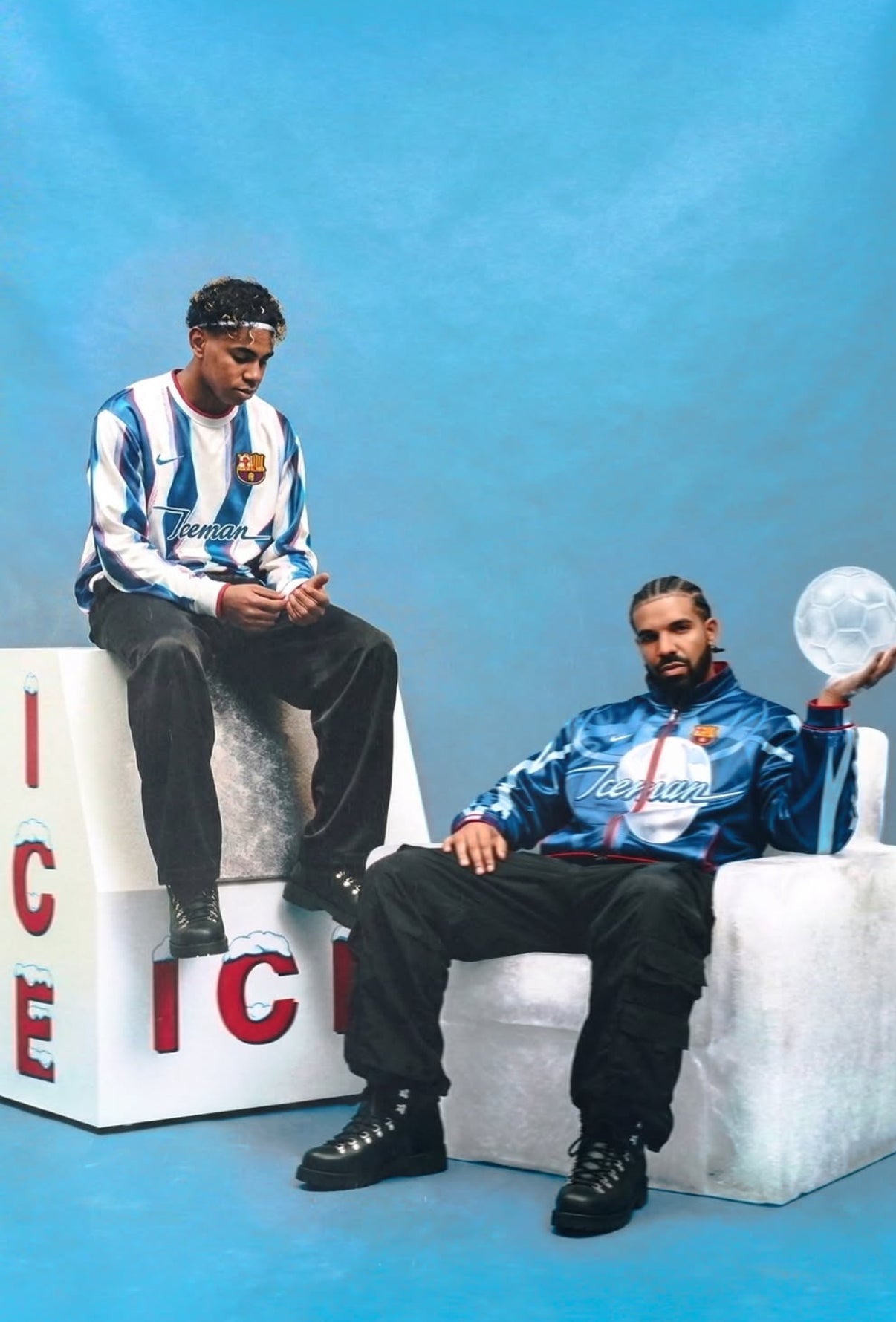Maglia Edizione Speciale FC Barcelona ICEMAN Drake