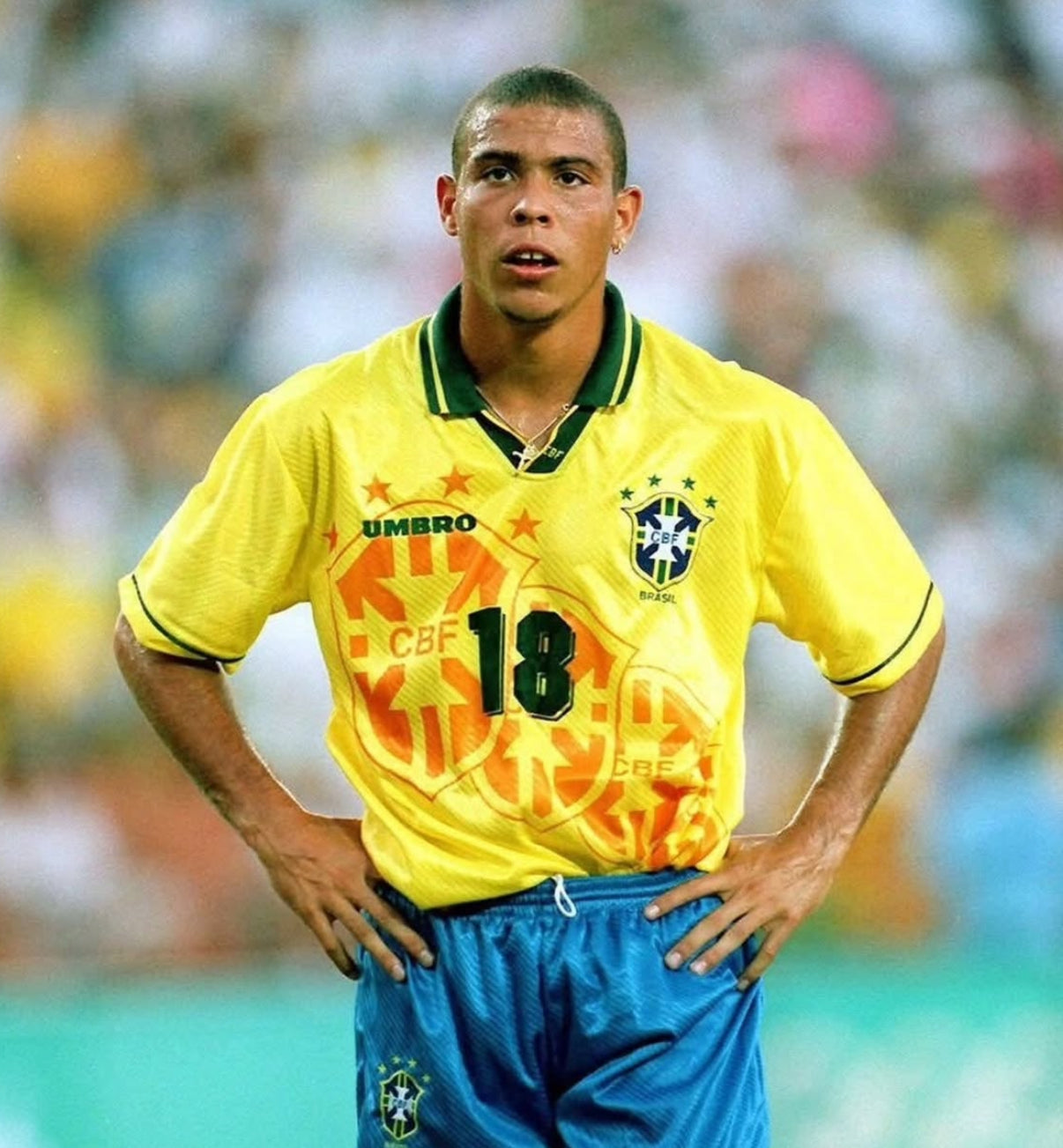 1993-1994 Brasilien Retro-Trikot