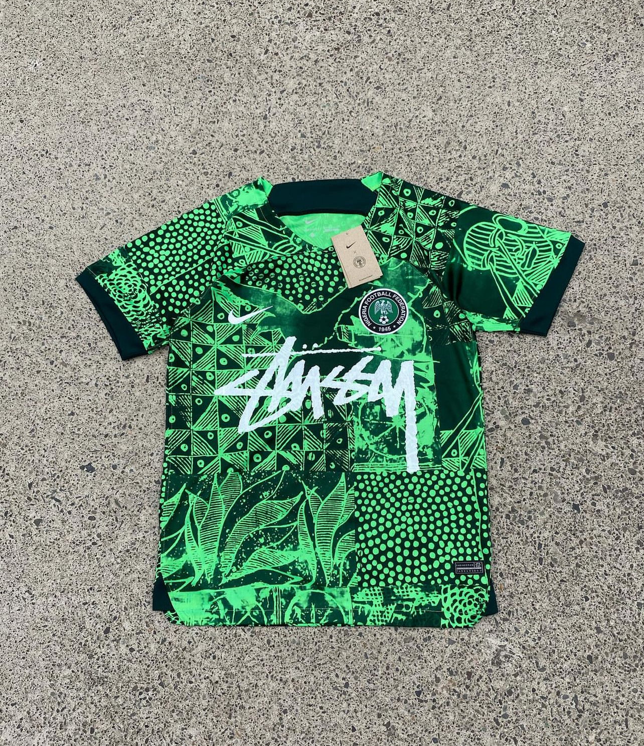 MAGLIA STUSSY X NIGERIA
